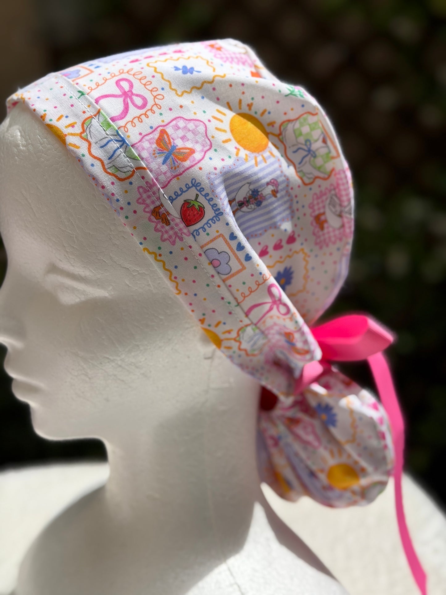 Silly Goose Ponytail Scrub Cap (Copy 2)
