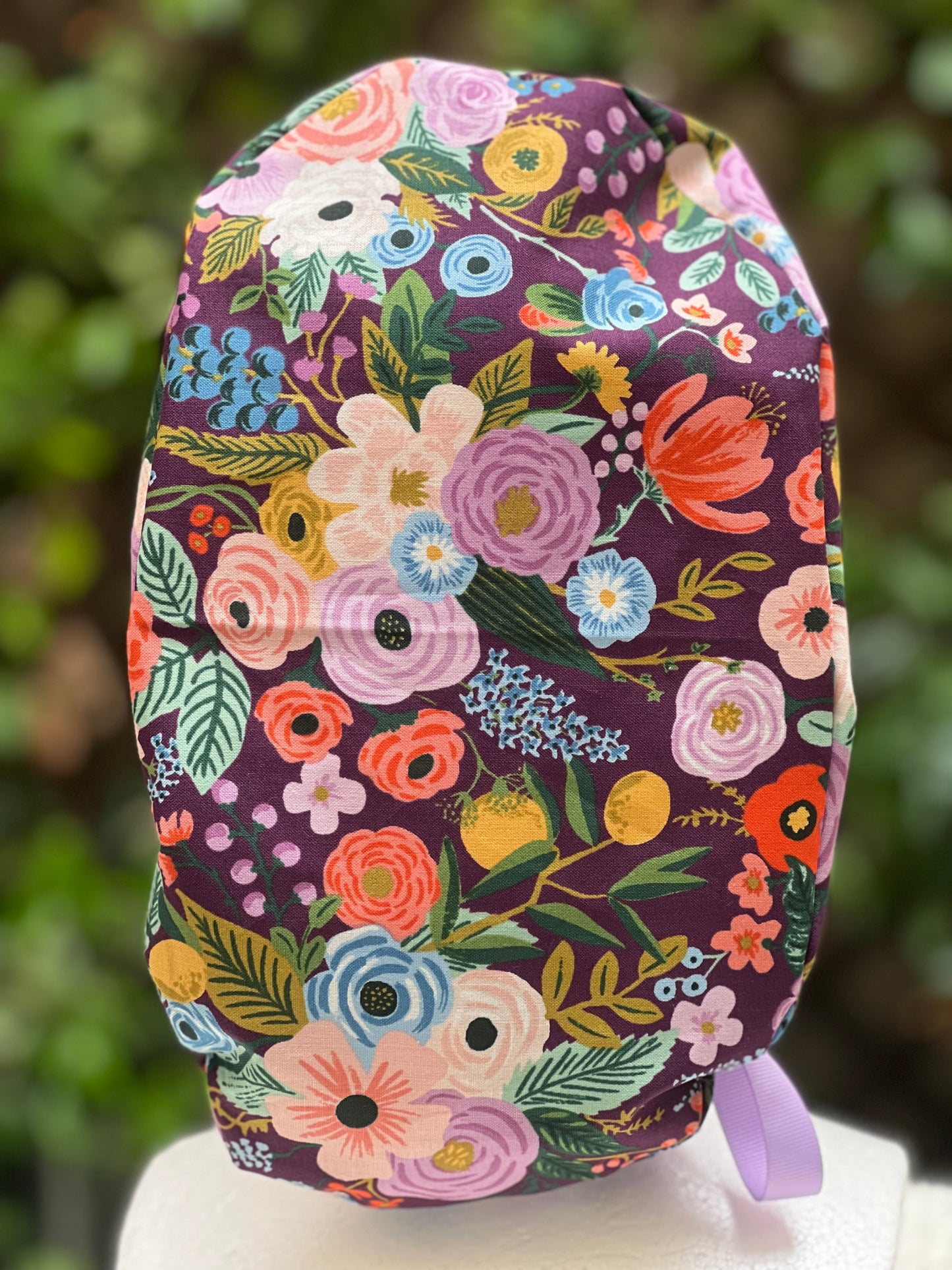 Abi ponytail scrub cap