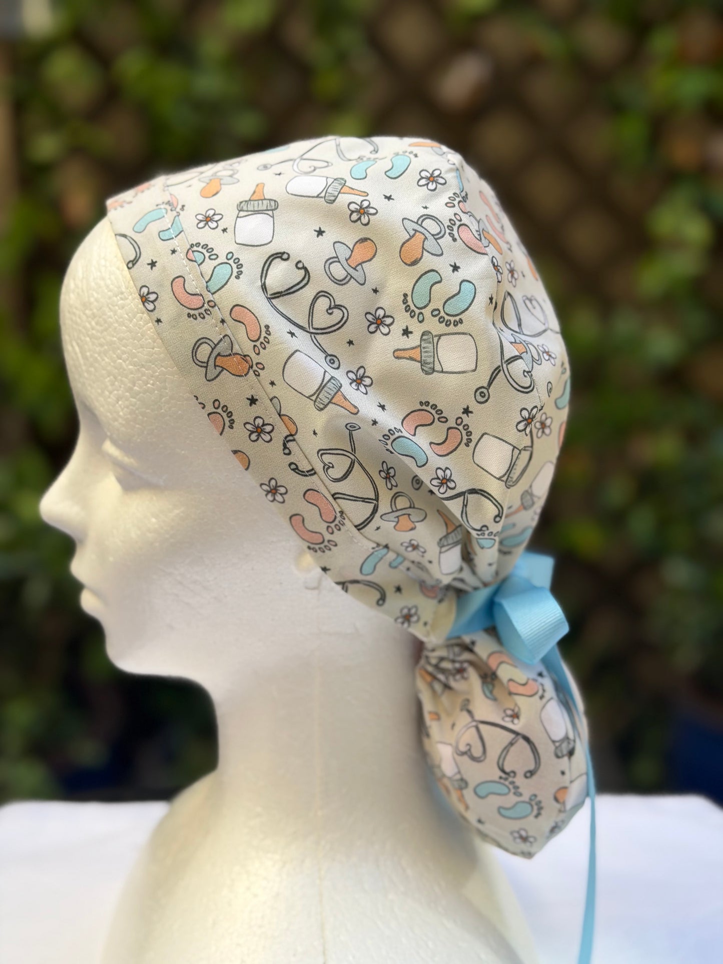L&D Ponytail Scrub Cap