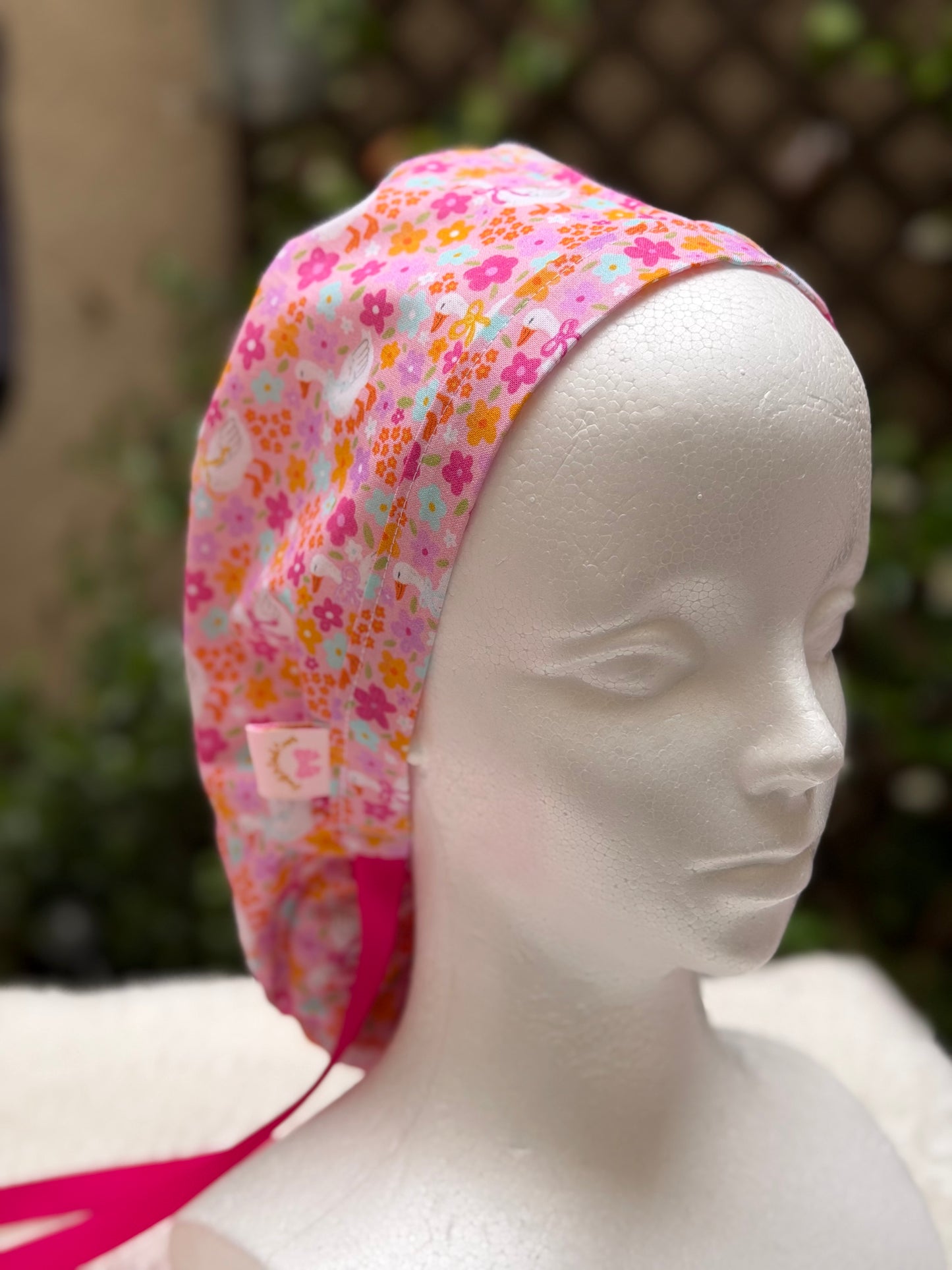 Coquette Goose Ponytail Scrub Cap (Copy 3)