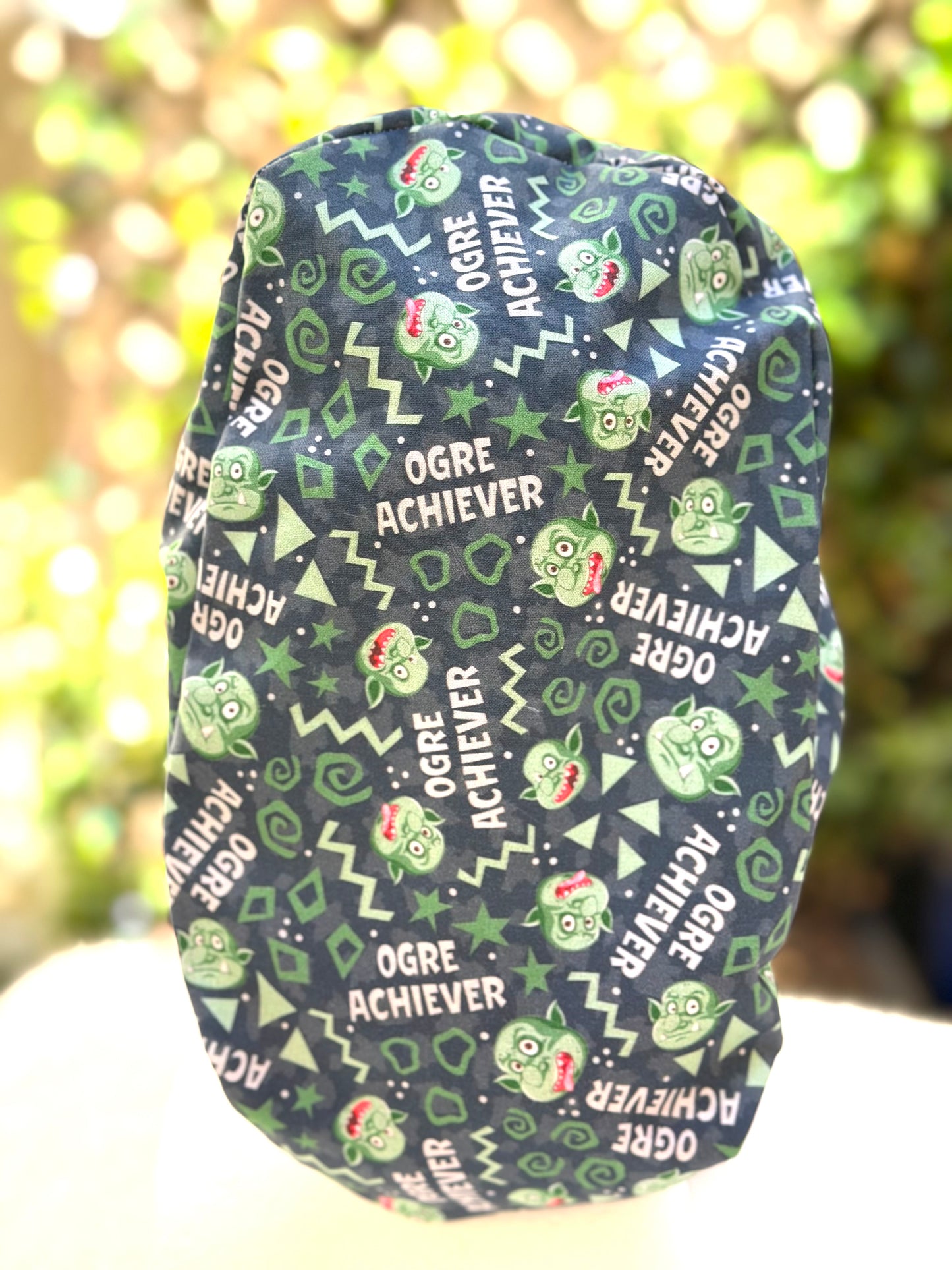 Ogre achiever Ponytail Scrub Cap