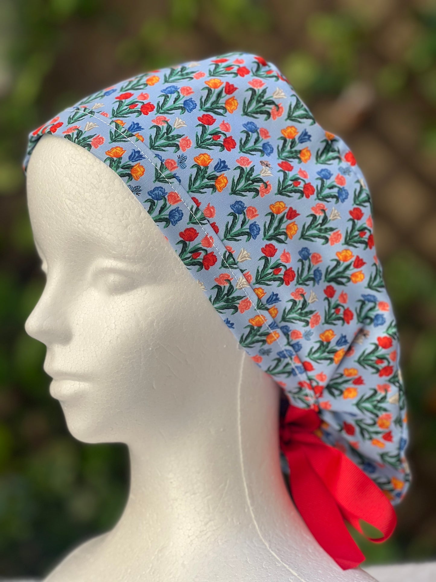 Zoe ponytail scrub cap