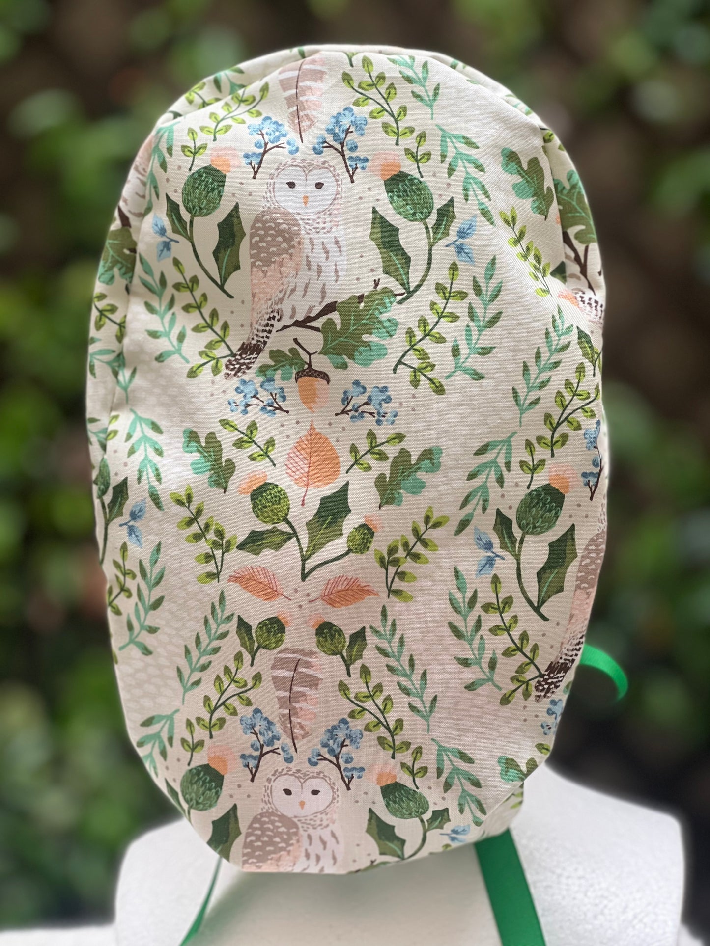 Shanon ponytail scrub cap, mint mini