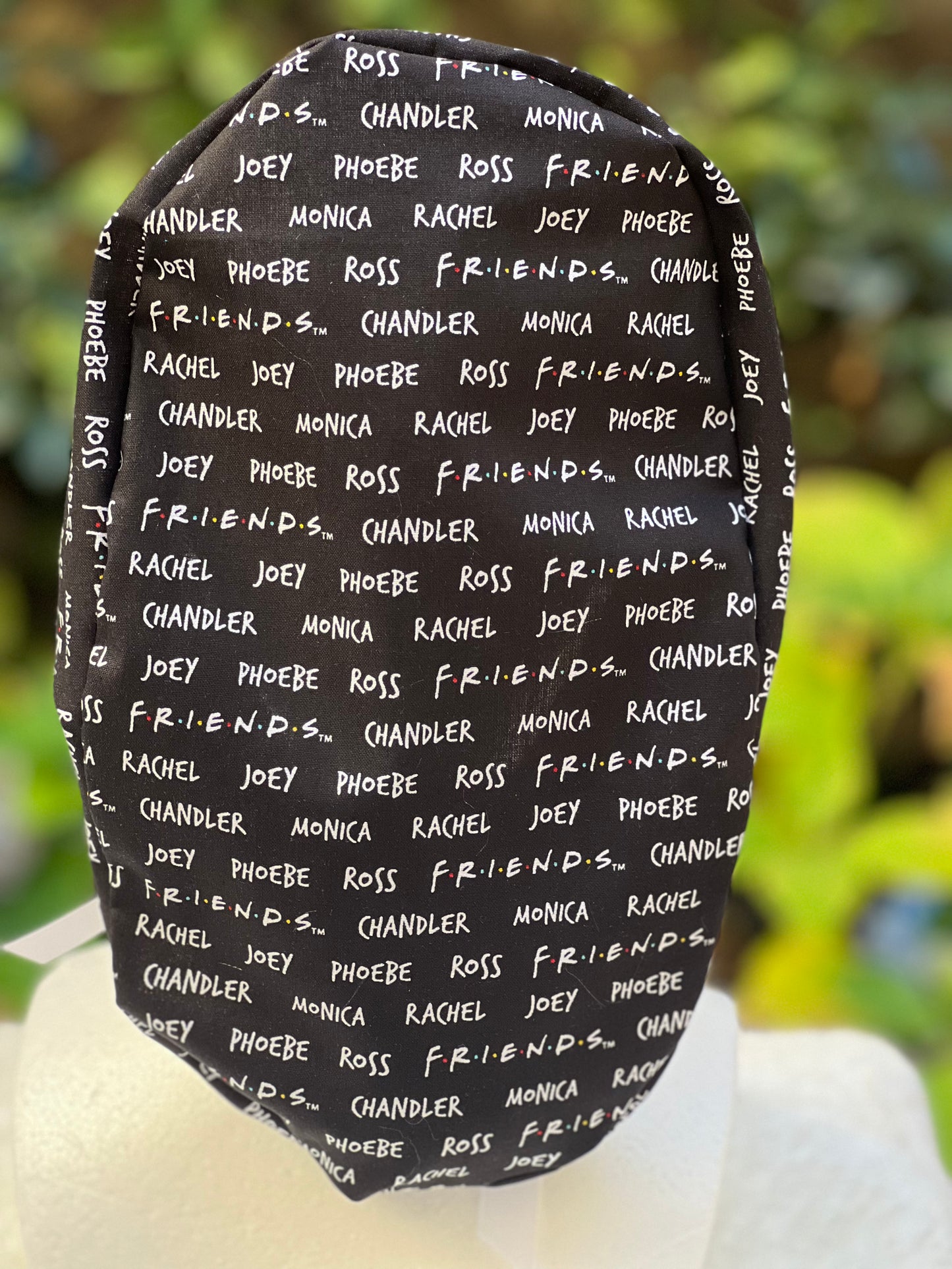 Friends ponytail scrub cap