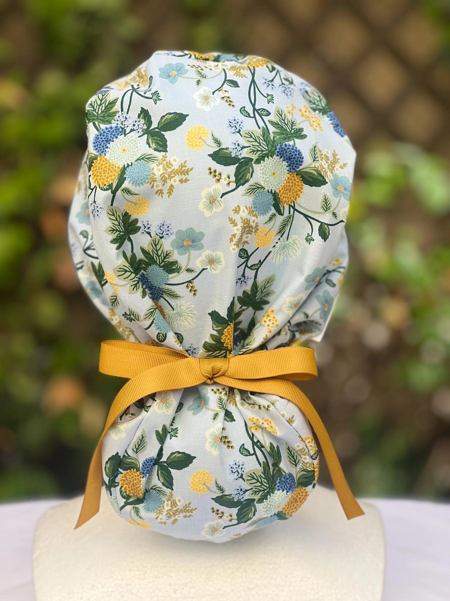 Marjorie ponytail scrub cap