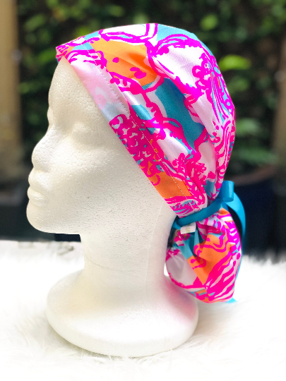 Della Ponytail Scrub Cap