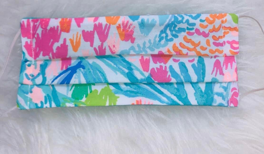 Sapphire Blossom - Ponytail Cap