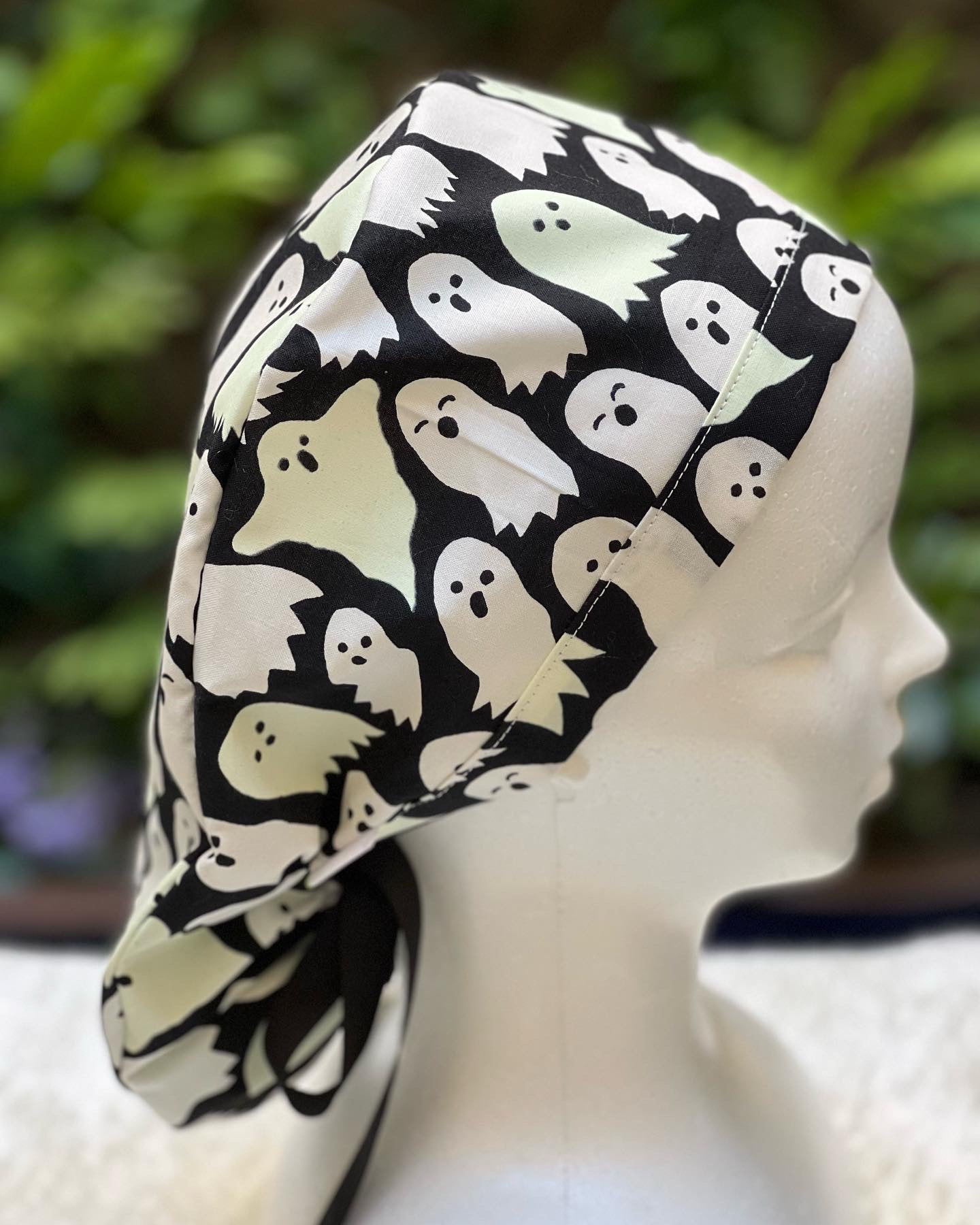 Glow in the dark Ghost Ponytail