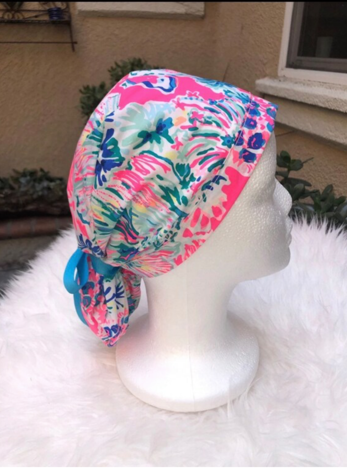 Ana Ponytail Scrub Cap