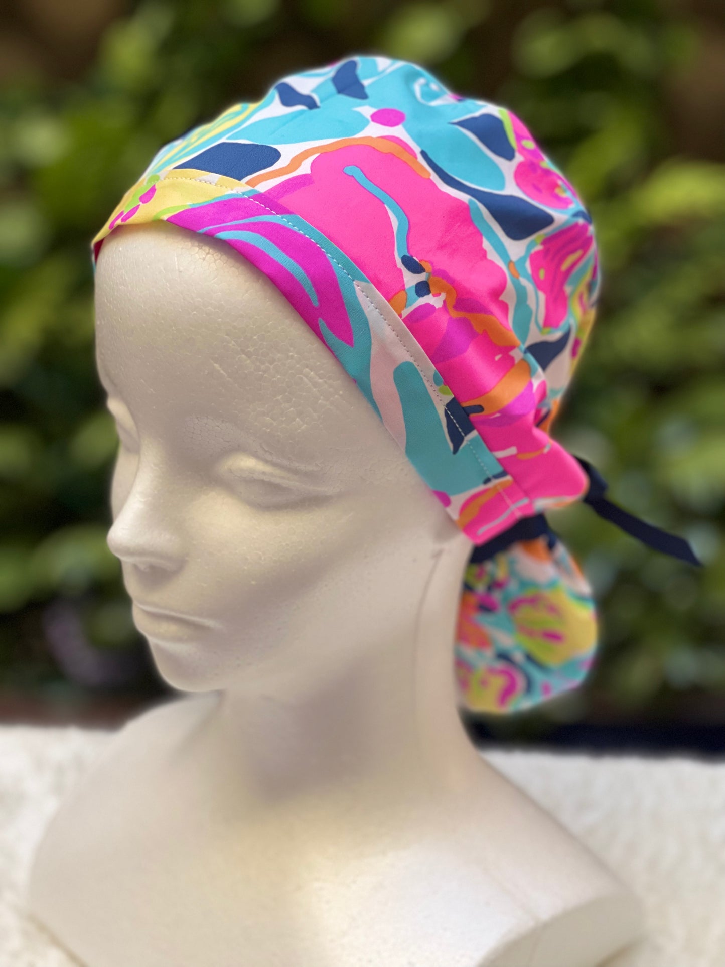 Anastasia Ponytail Scrub Cap