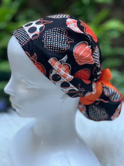 Patchy Pumpkin - Ponytail Cap