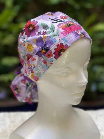 Sophie Ponytail Scrub Cap