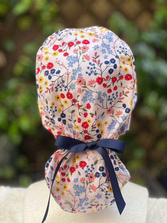 Sandra Ponytail Scrub Cap
