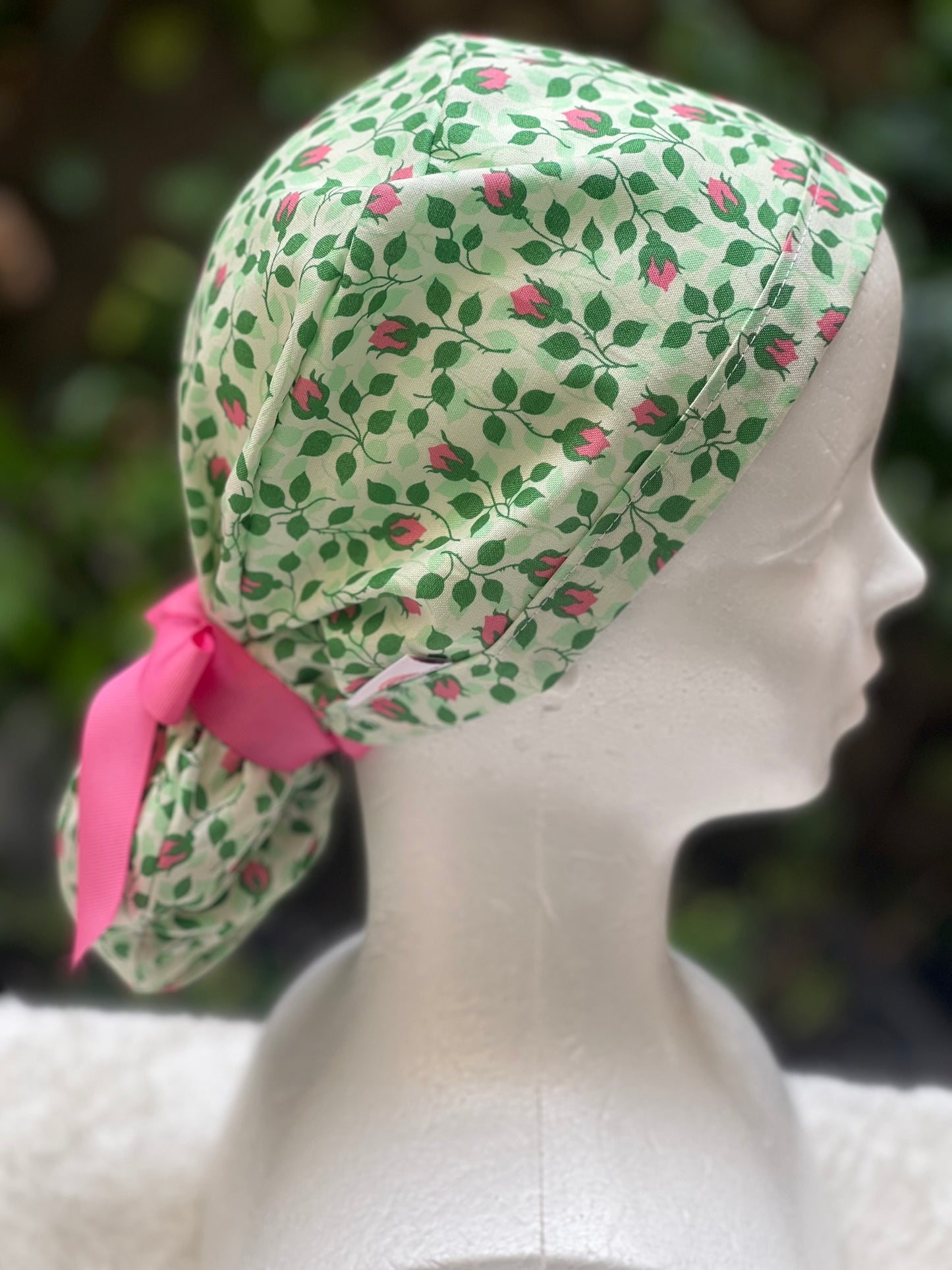 Kennedy ponytail scrub cap