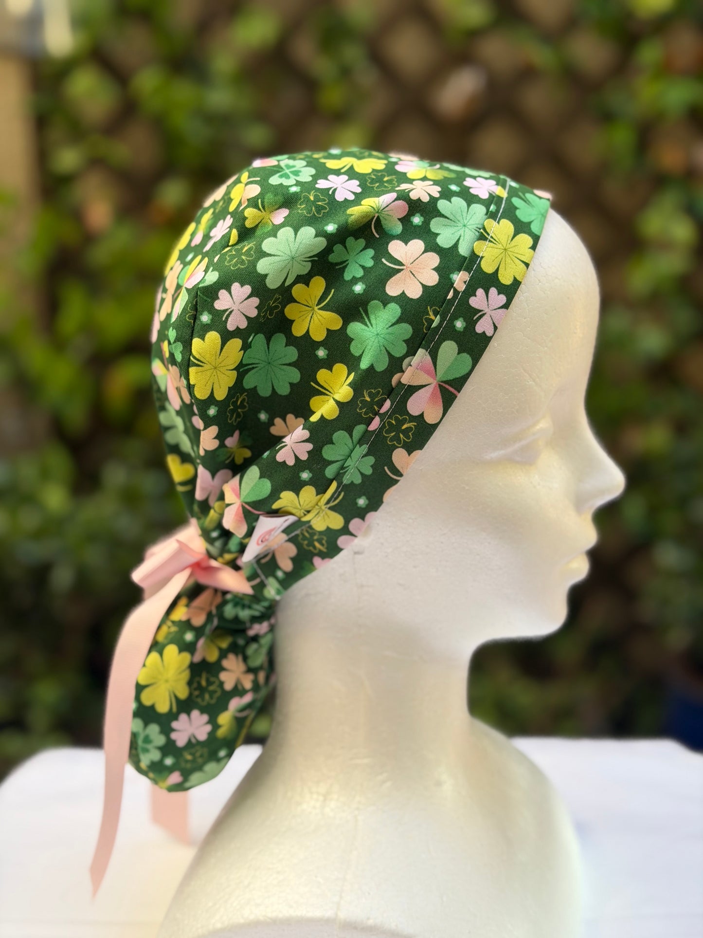 St. Patrick’s Day scrub cap