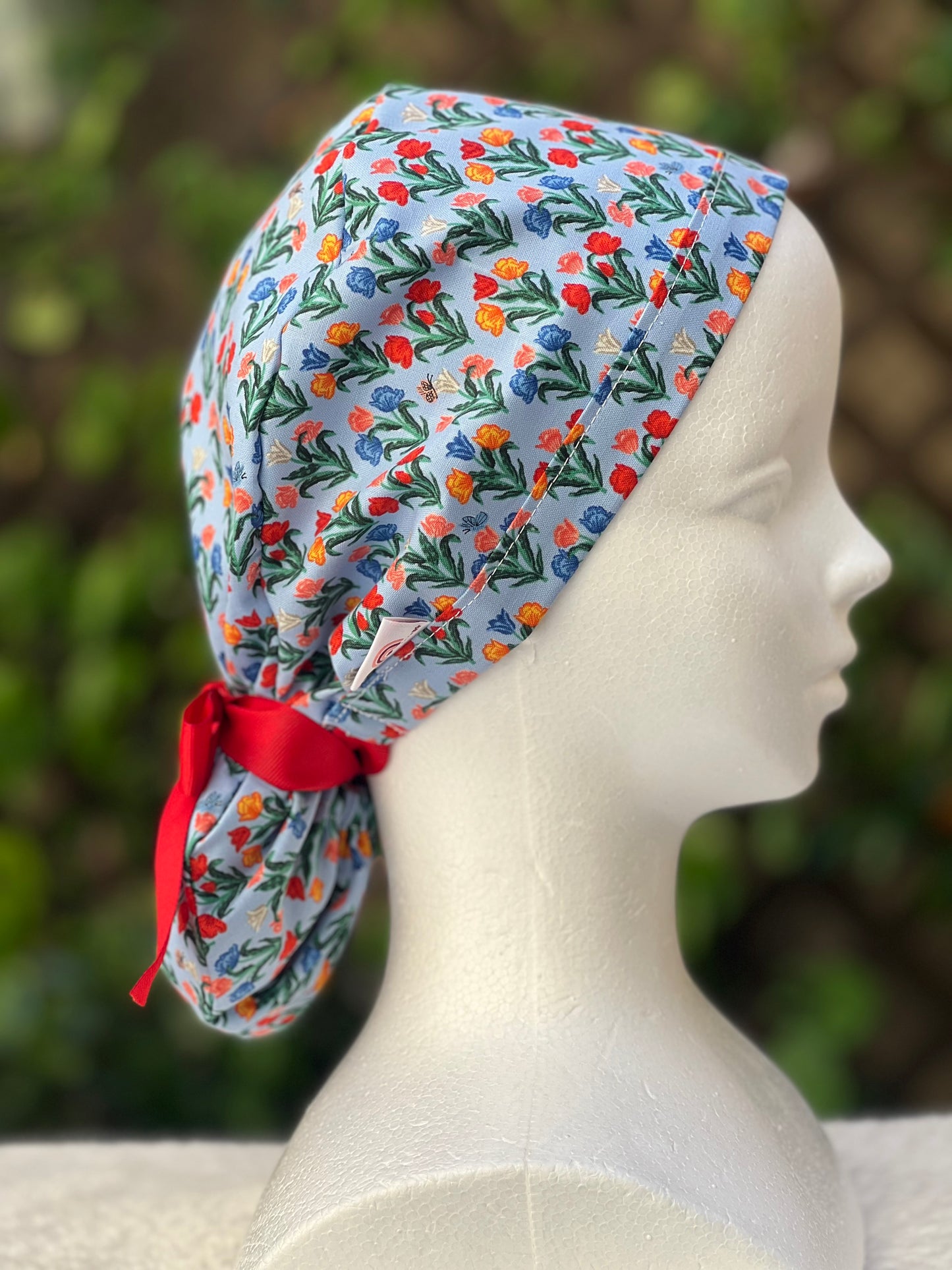 Zoe ponytail scrub cap