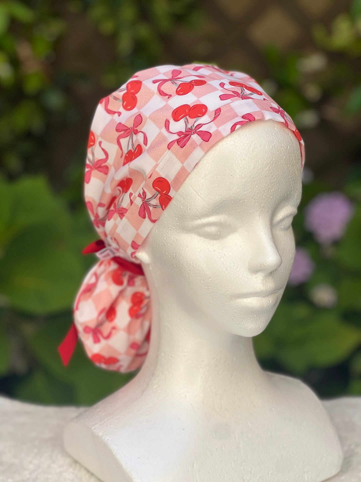 Aly Ponytail Scrub Cap