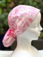 Load image into Gallery viewer, Coquette Ponytail Scrub Cap
