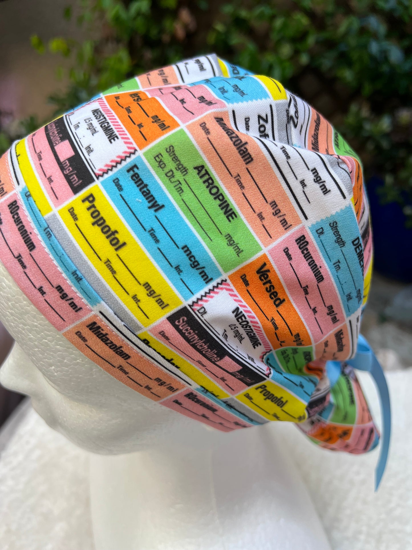 Anesthesia Ponytail Scrub Cap