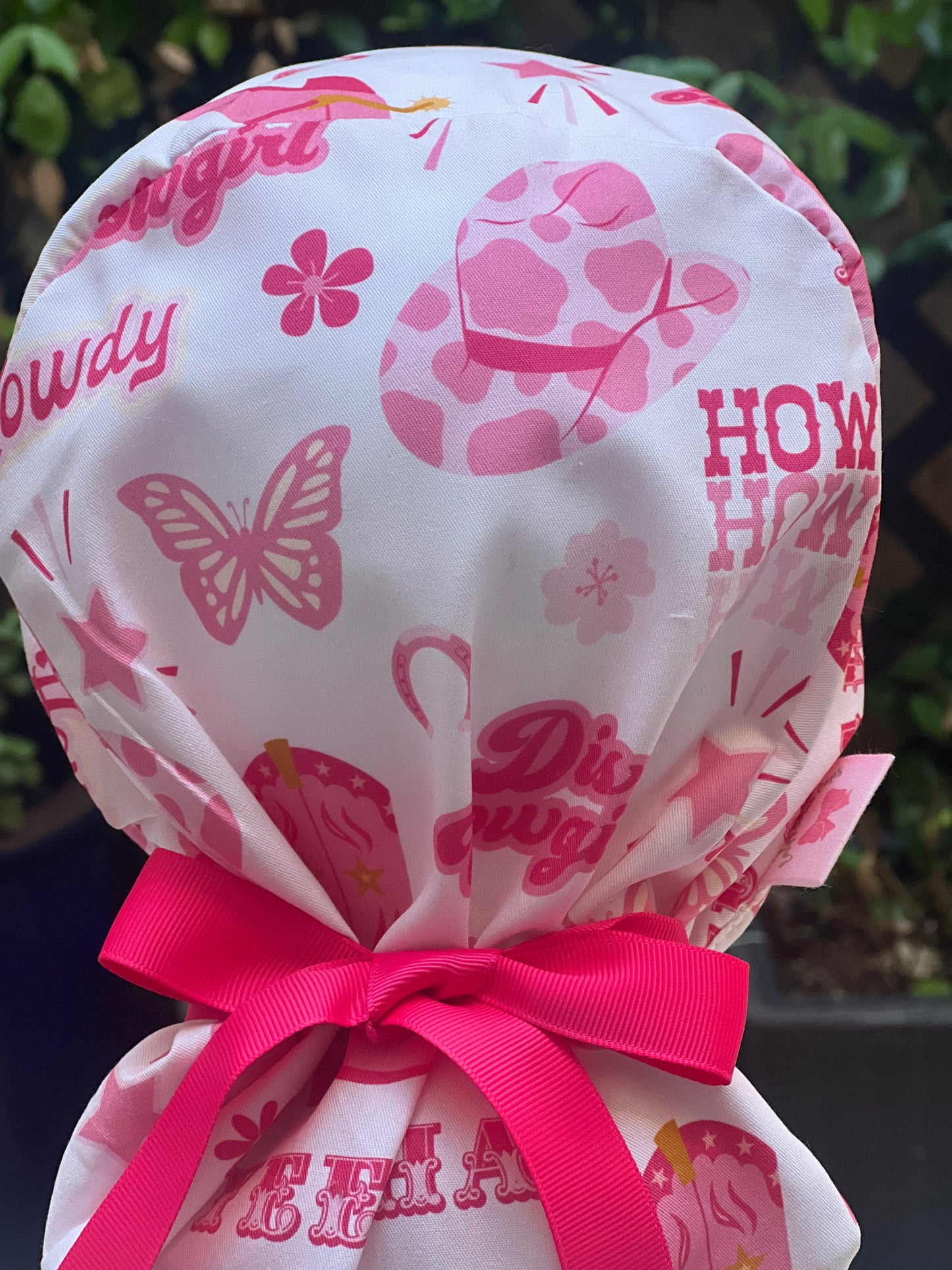 Raffy Ponytail Scrub Cap