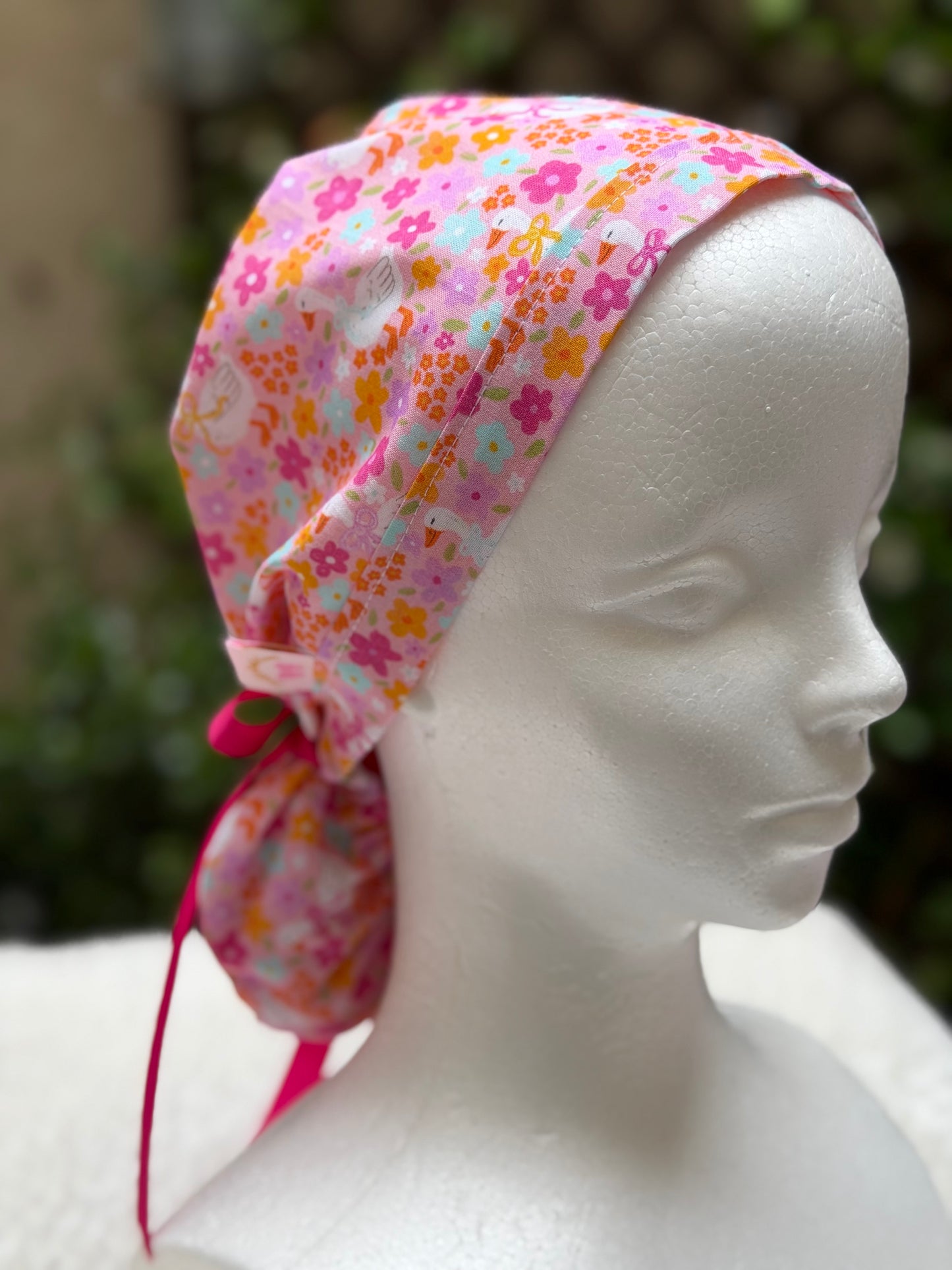 Coquette Goose Ponytail Scrub Cap (Copy 3)