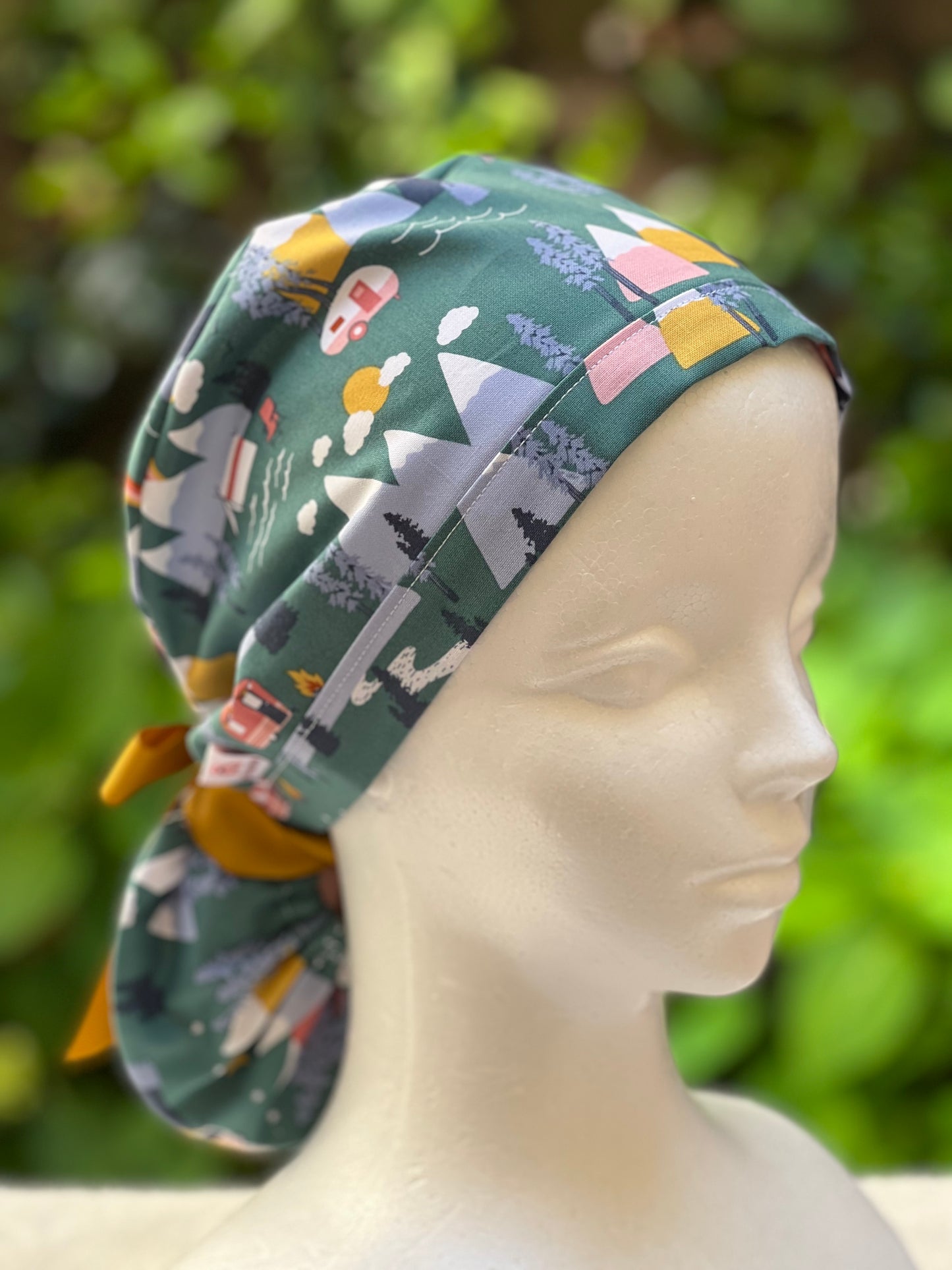 Monika Ponytail Scrub Cap