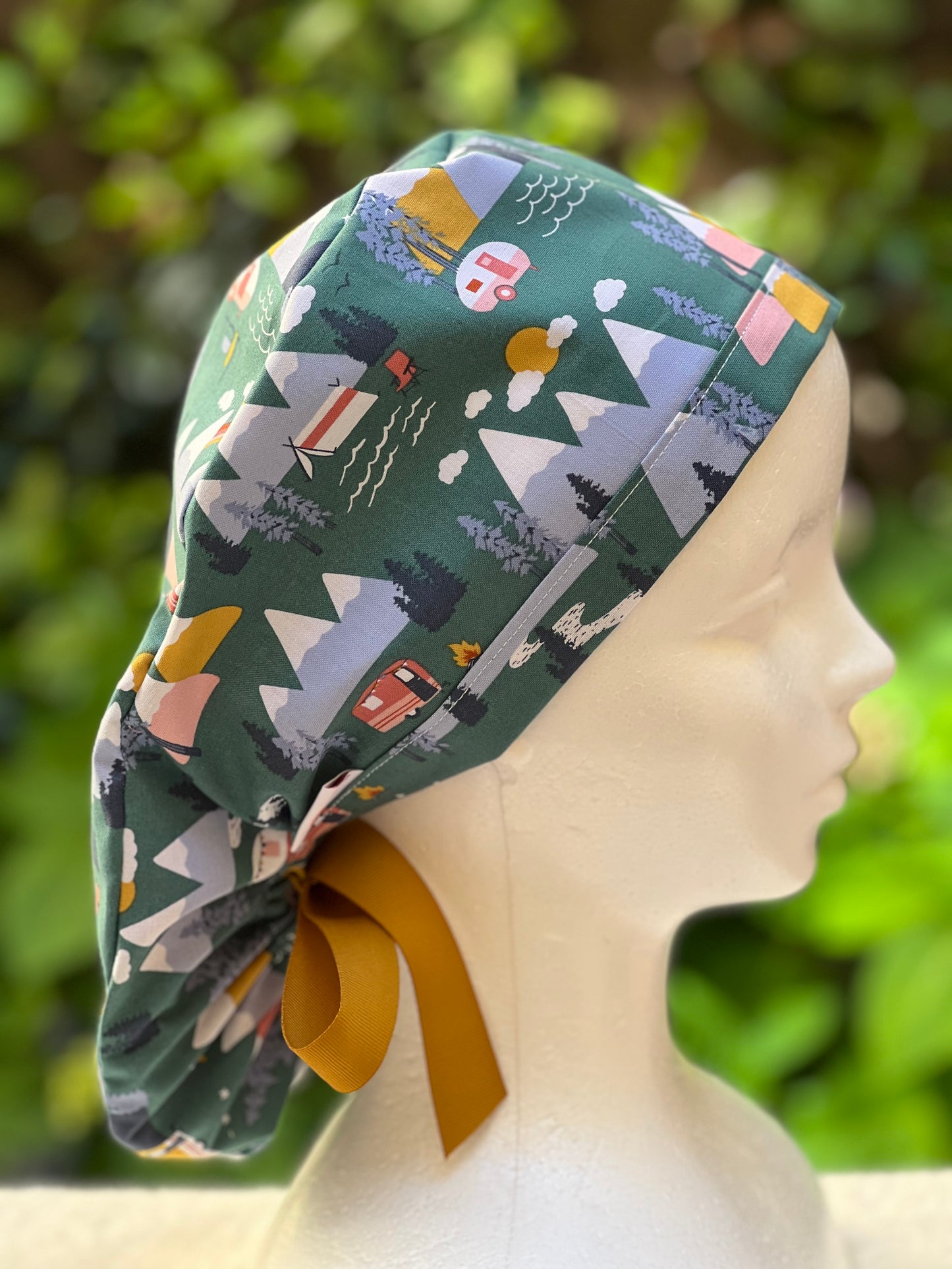 Monika Ponytail Scrub Cap