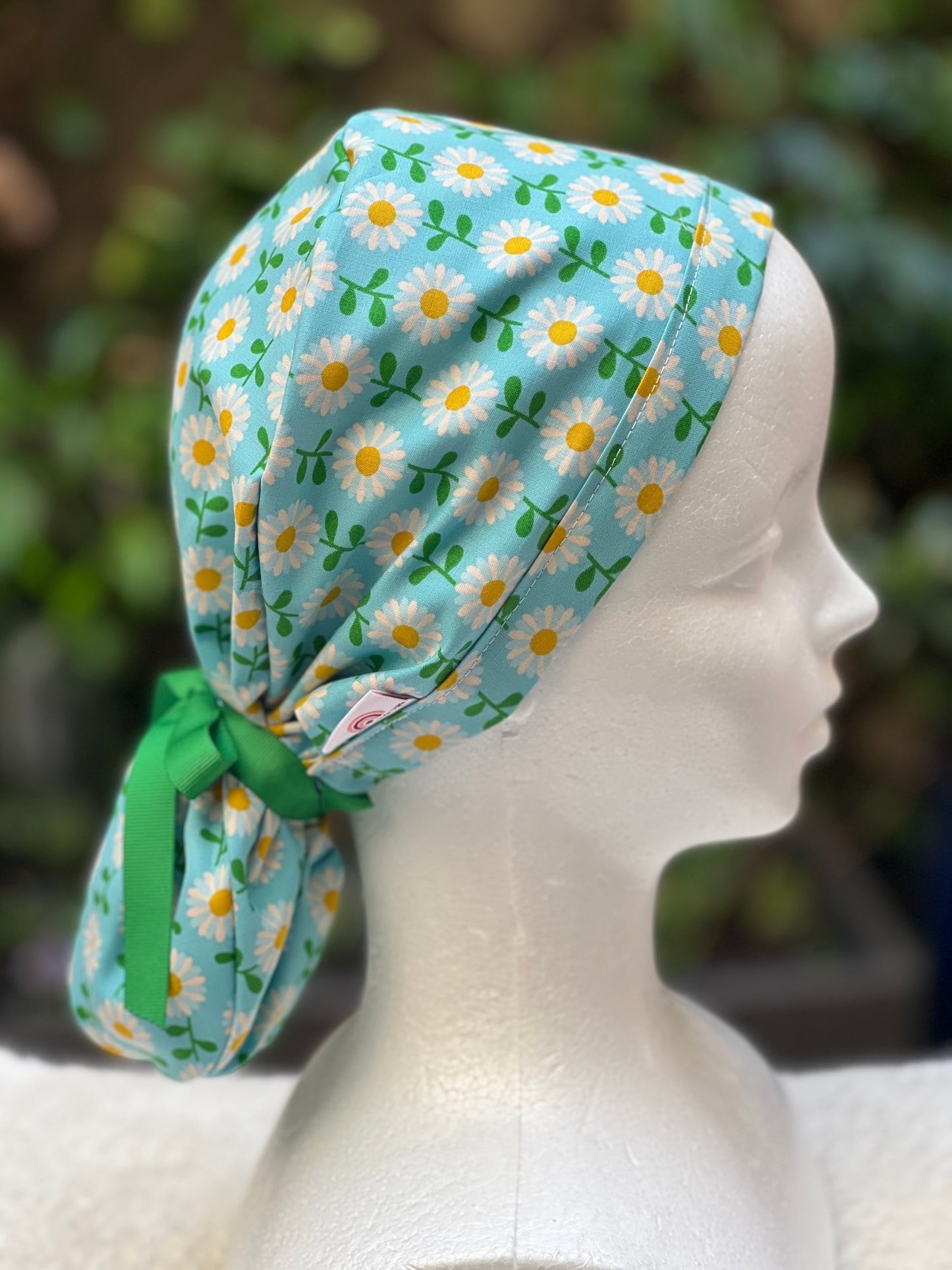 Carrie ponytail scrub cap