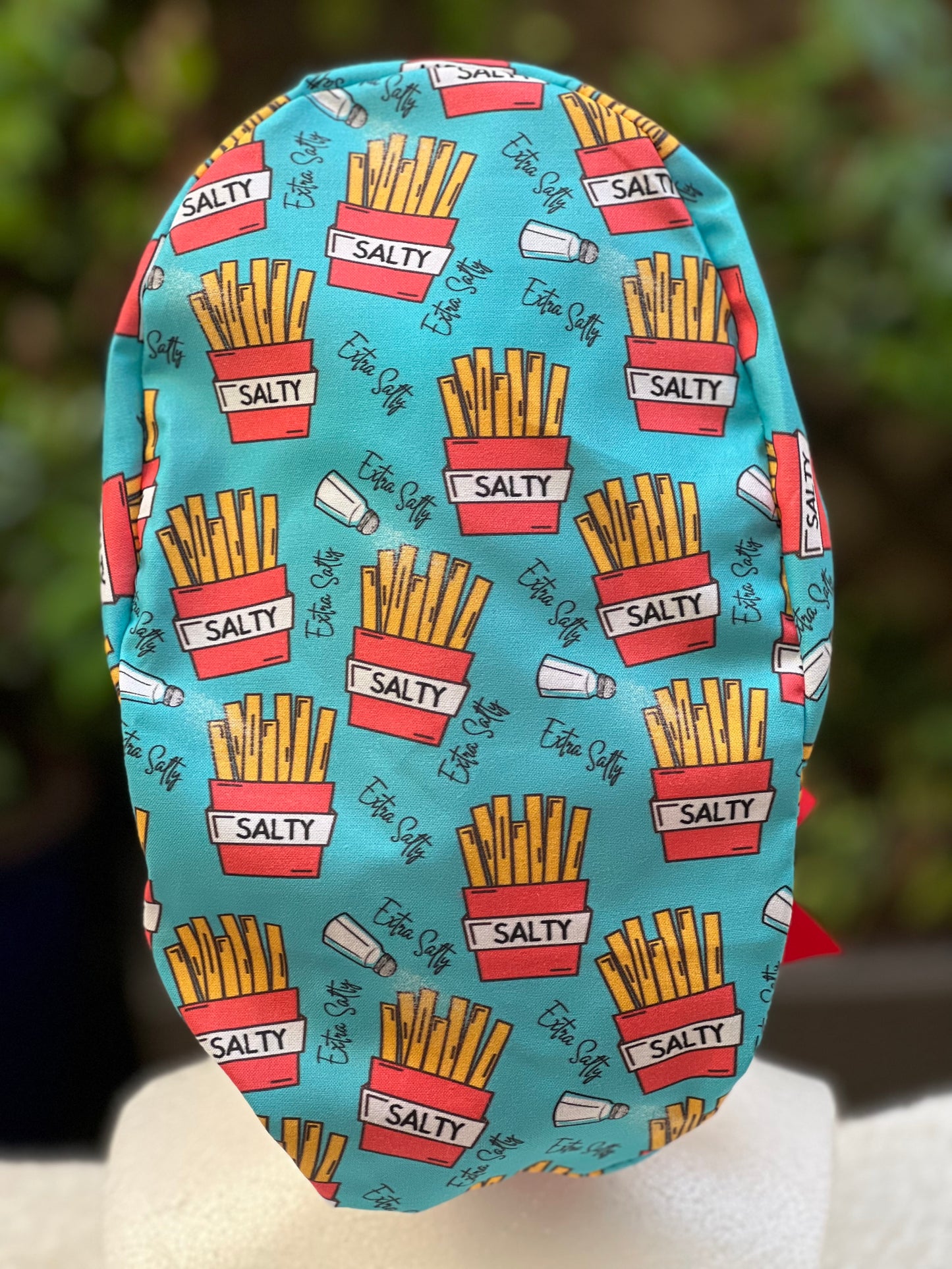 Salty Ponytail Scrub Cap