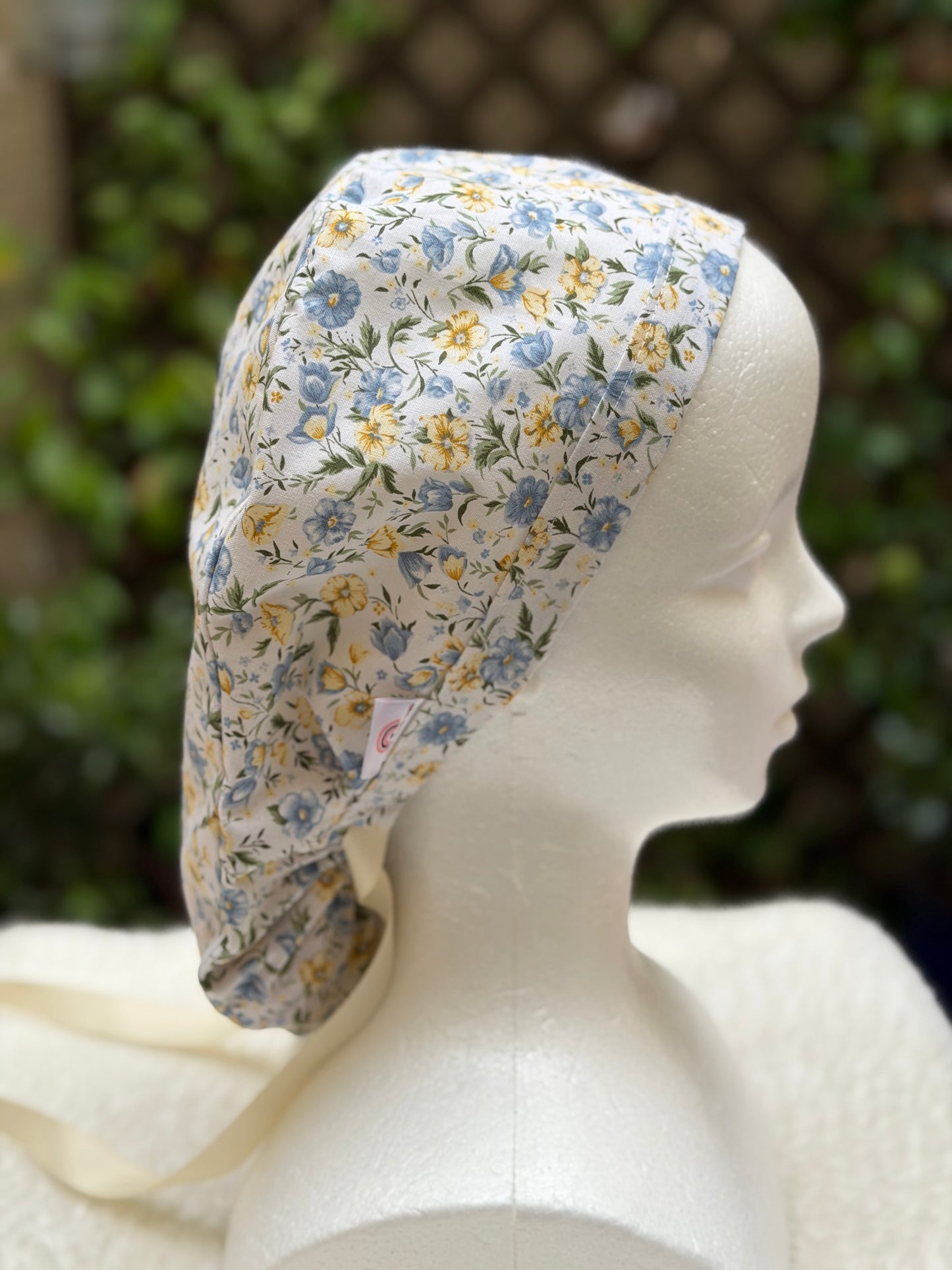 Spring 4 Ponytail Scrub Cap