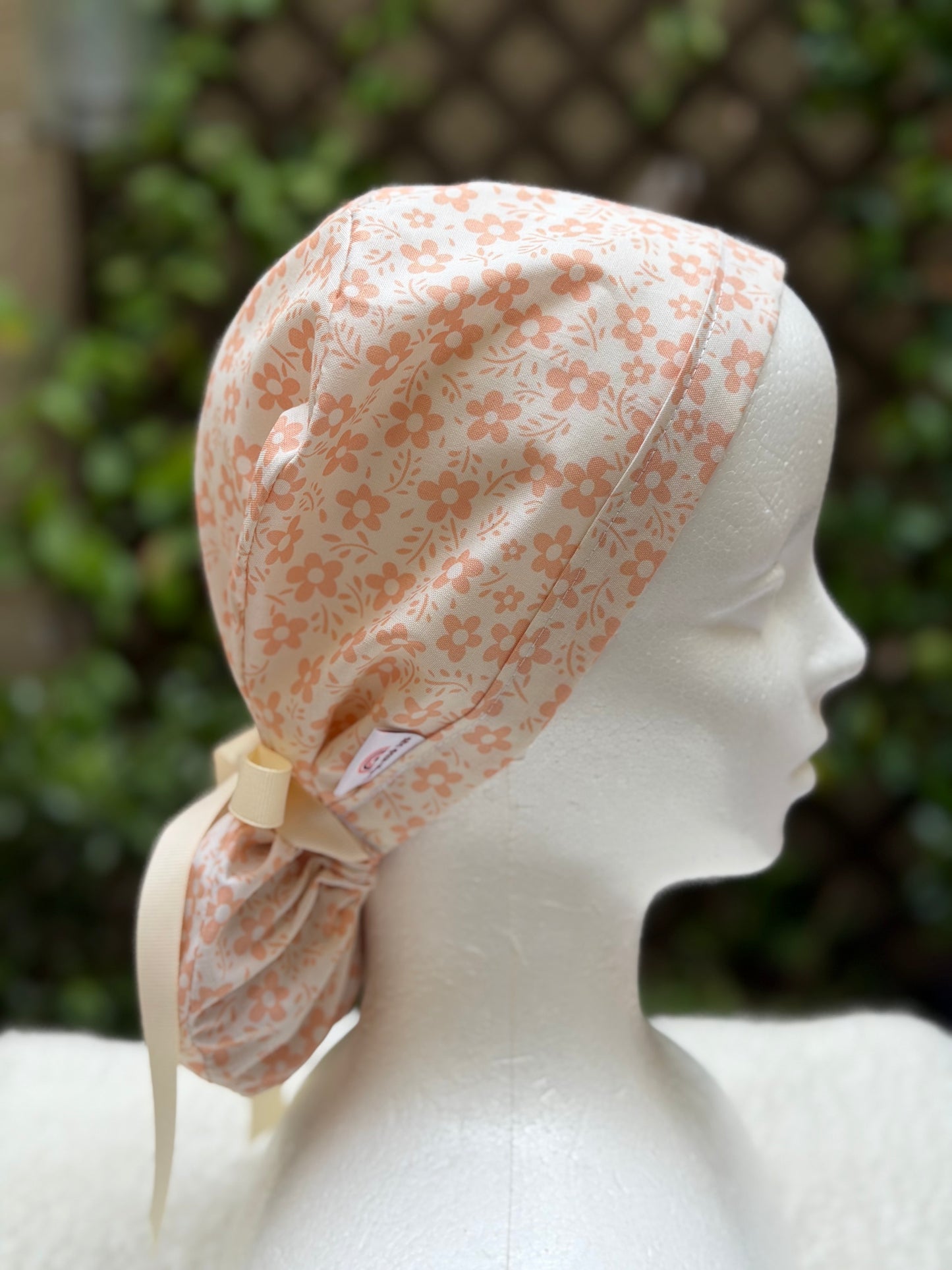 Spring 1 Ponytail Scrub Cap