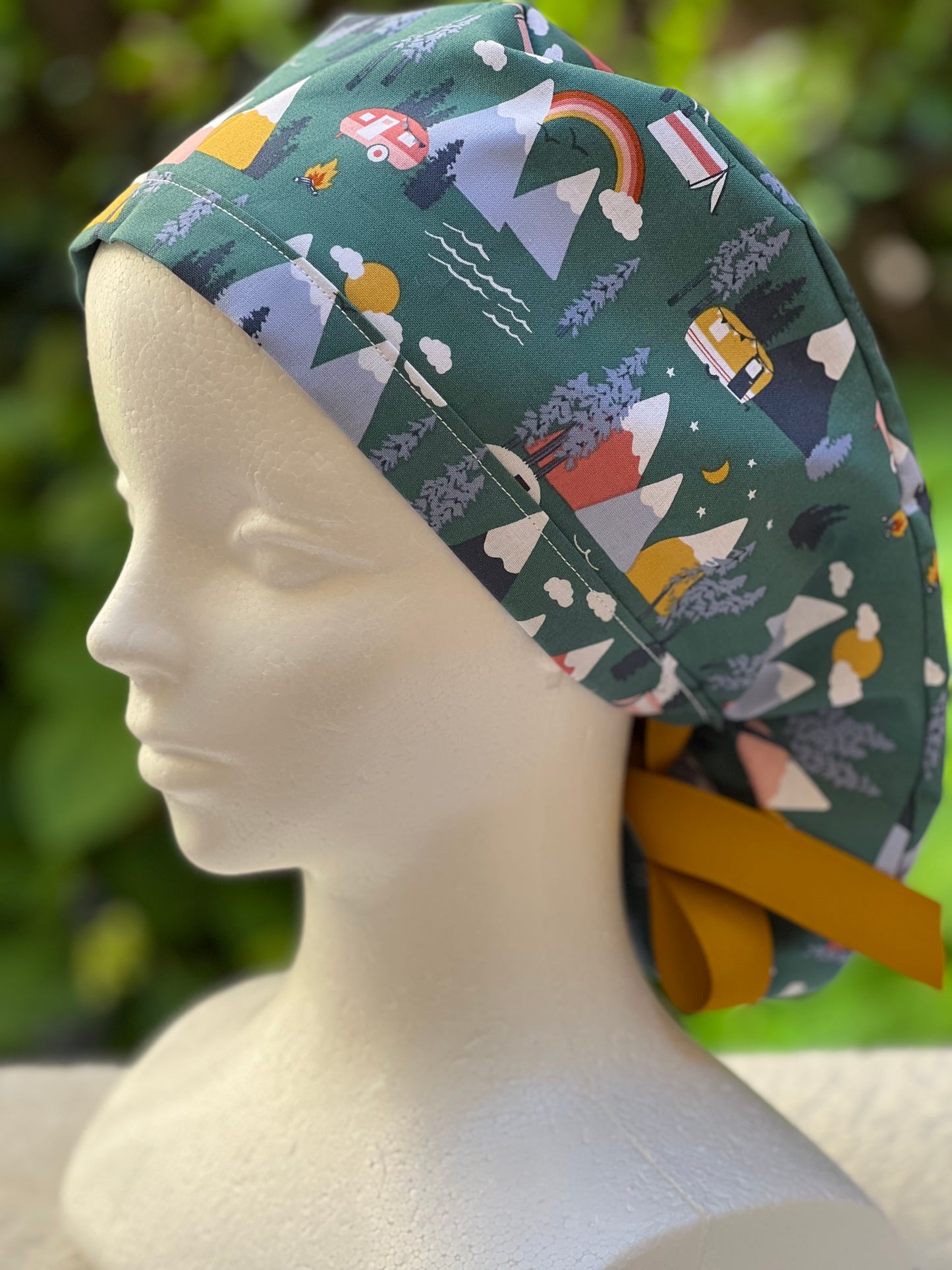 Monika Ponytail Scrub Cap