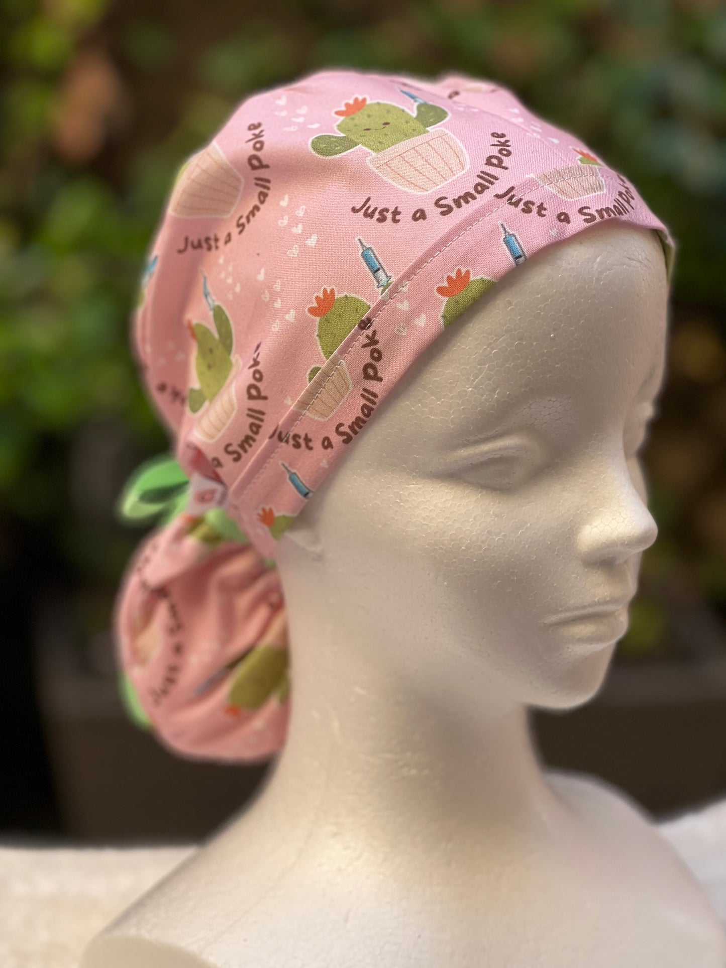 Cecille Ponytail Scrub Cap