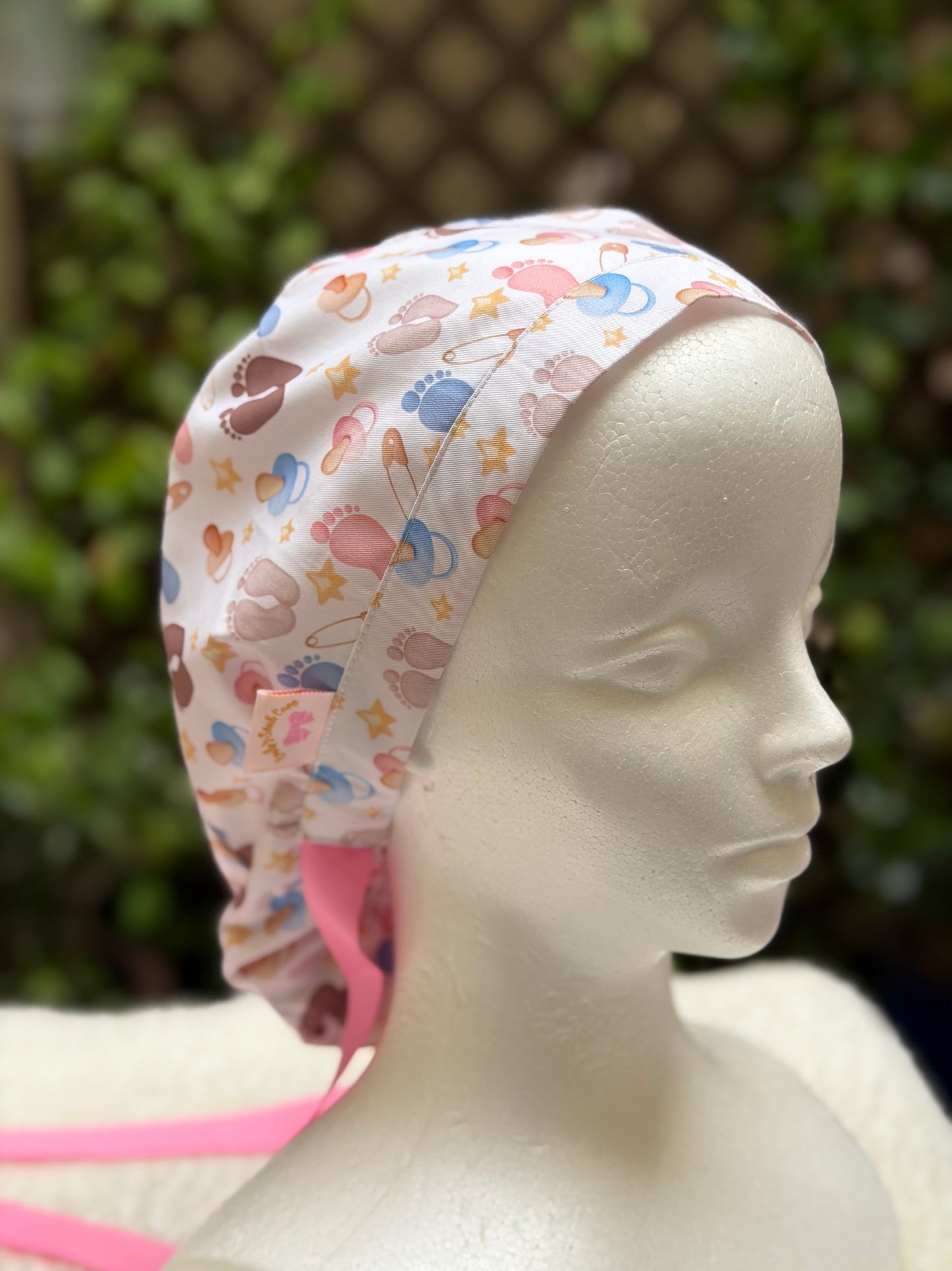 Baby Ponytail Scrub Cap