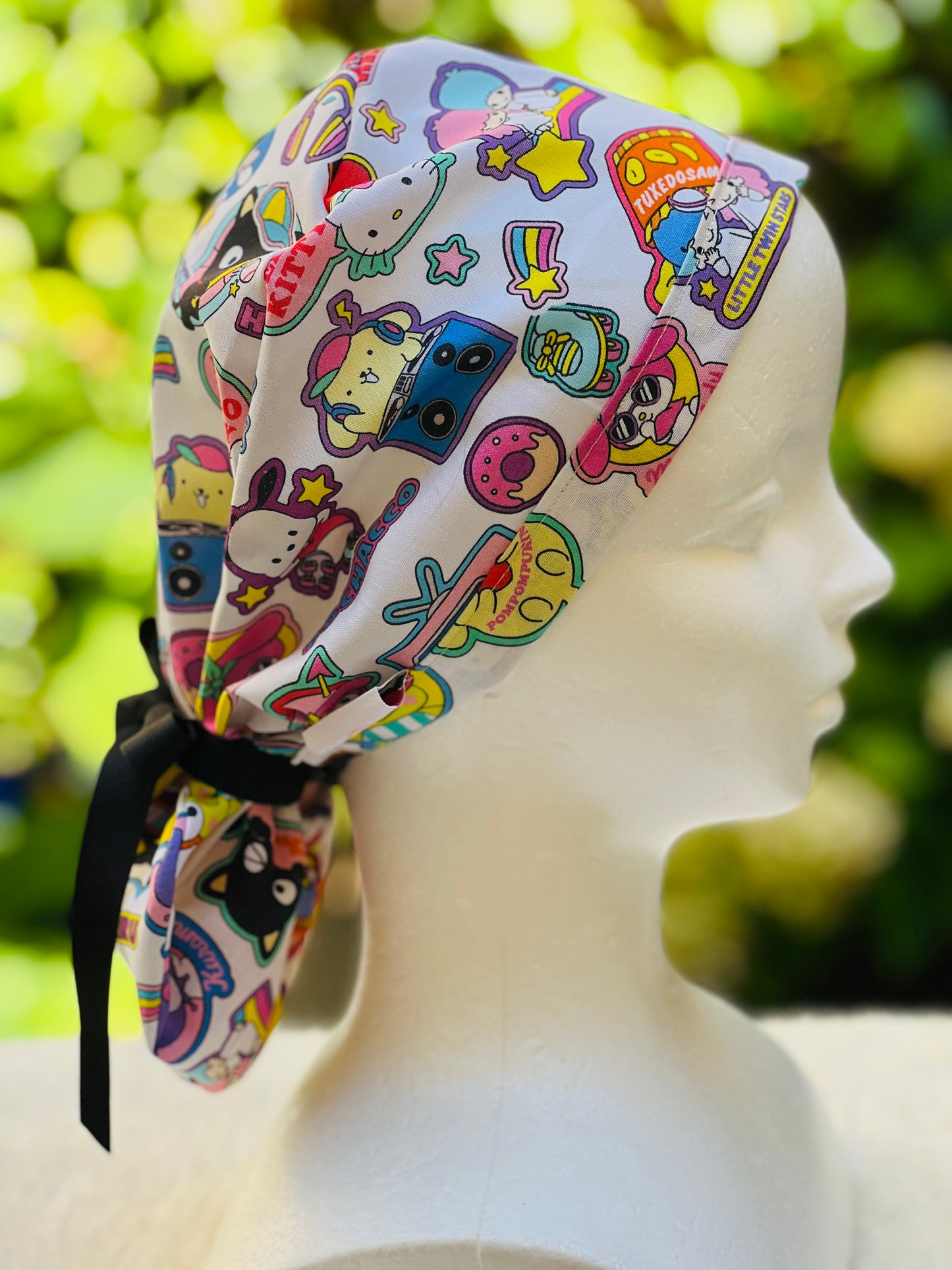 Emalee Ponytail Scrub Cap
