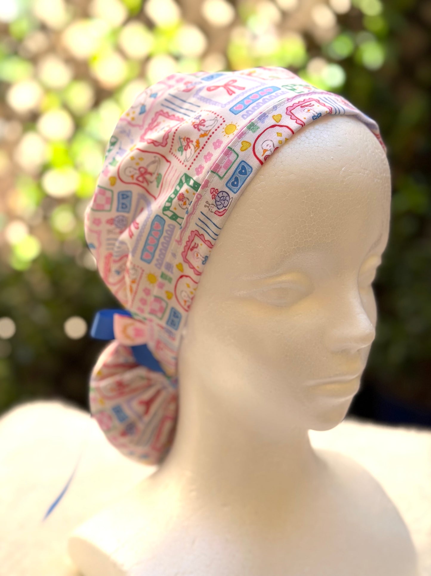 Silly goose Ponytail Scrub Cap