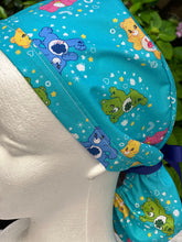 Load image into Gallery viewer, Blue Care Bears- Ponytail Cap
