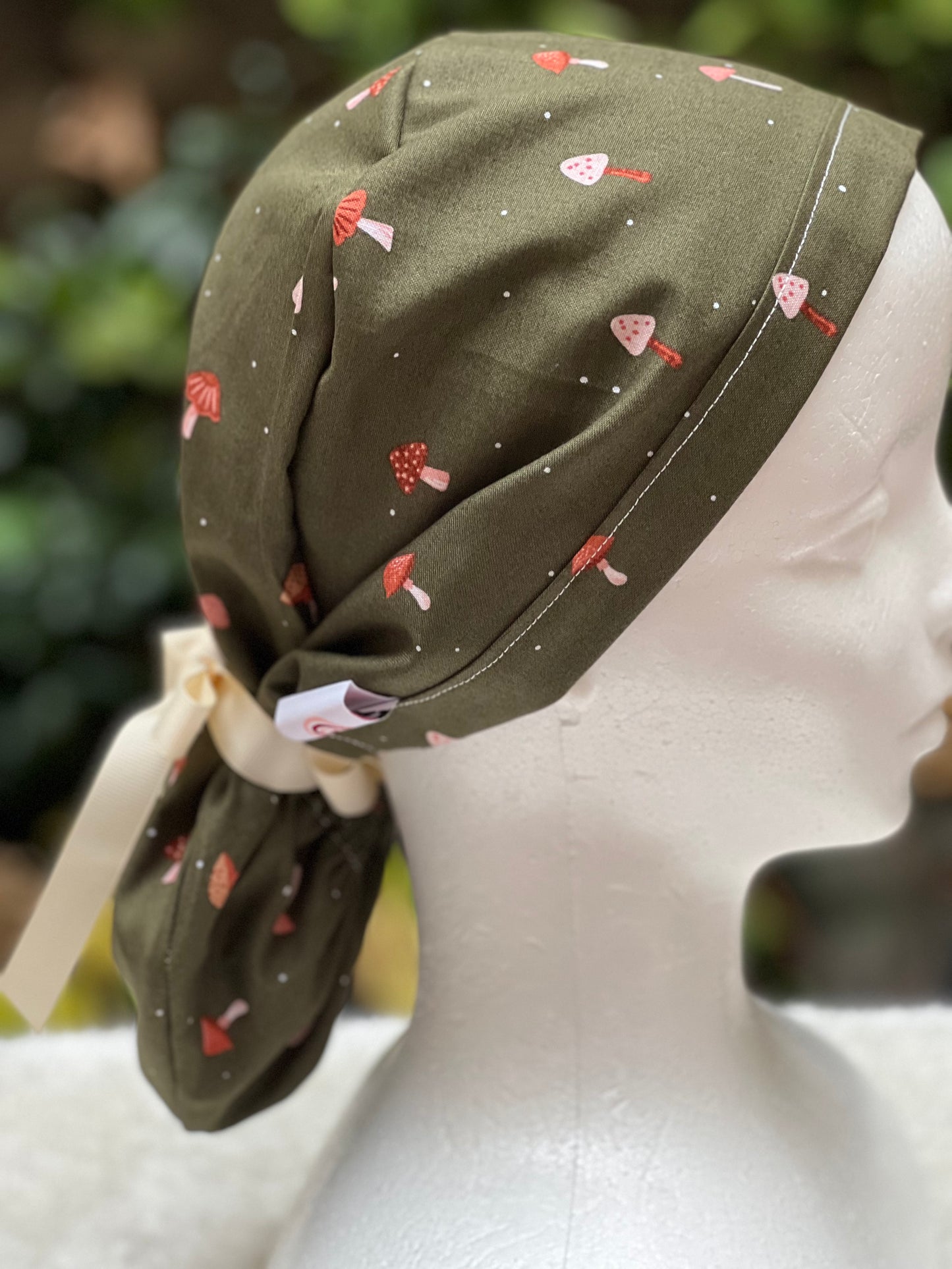 Amiri Ponytail Scrub Cap