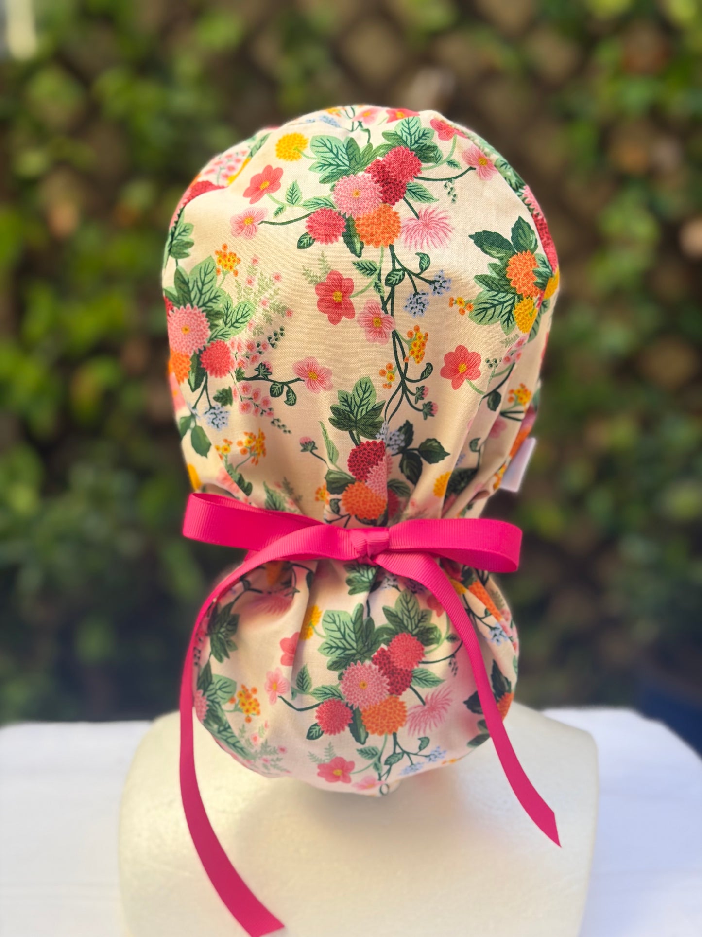 Dorina ponytail scrub cap