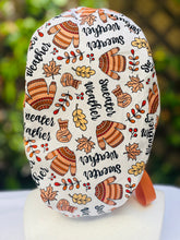 Load image into Gallery viewer, Sweater Weather Ponytail Scrub Cap
