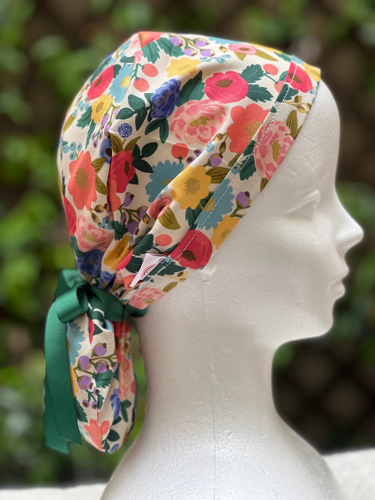 Kami ponytail scrub cap