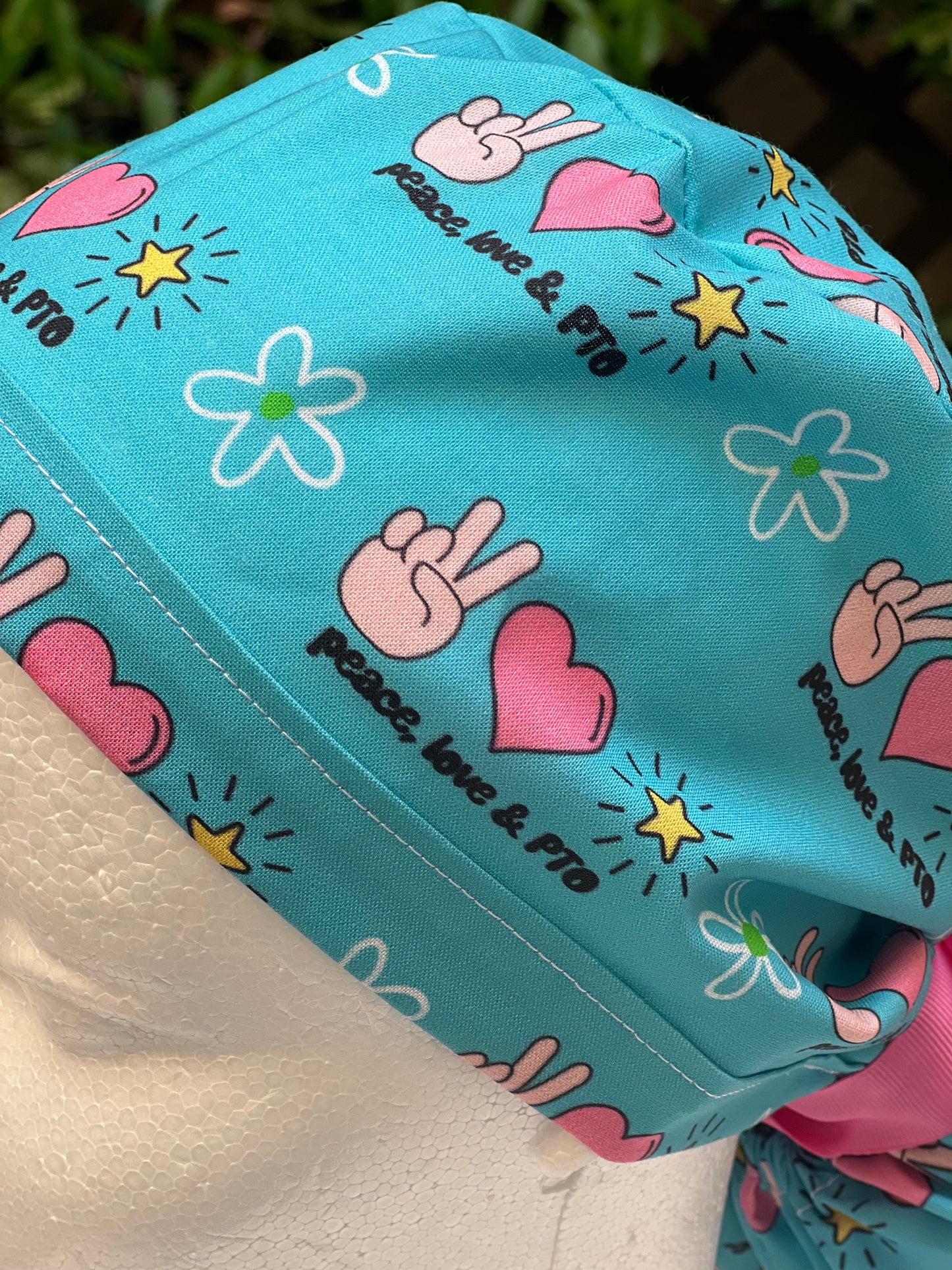 PTO Ponytail Scrub Cap