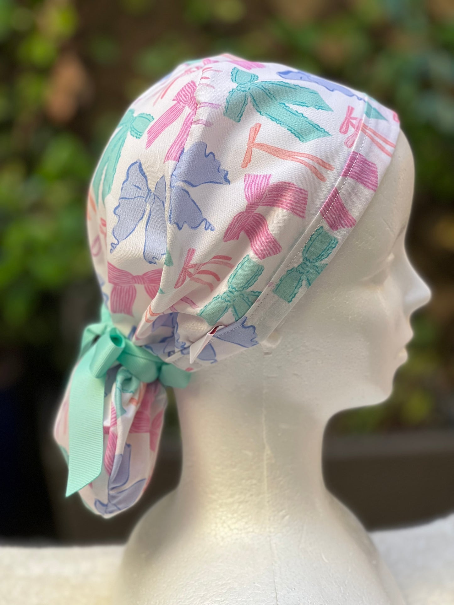 Ghislaine Ponytail Scrub Cap