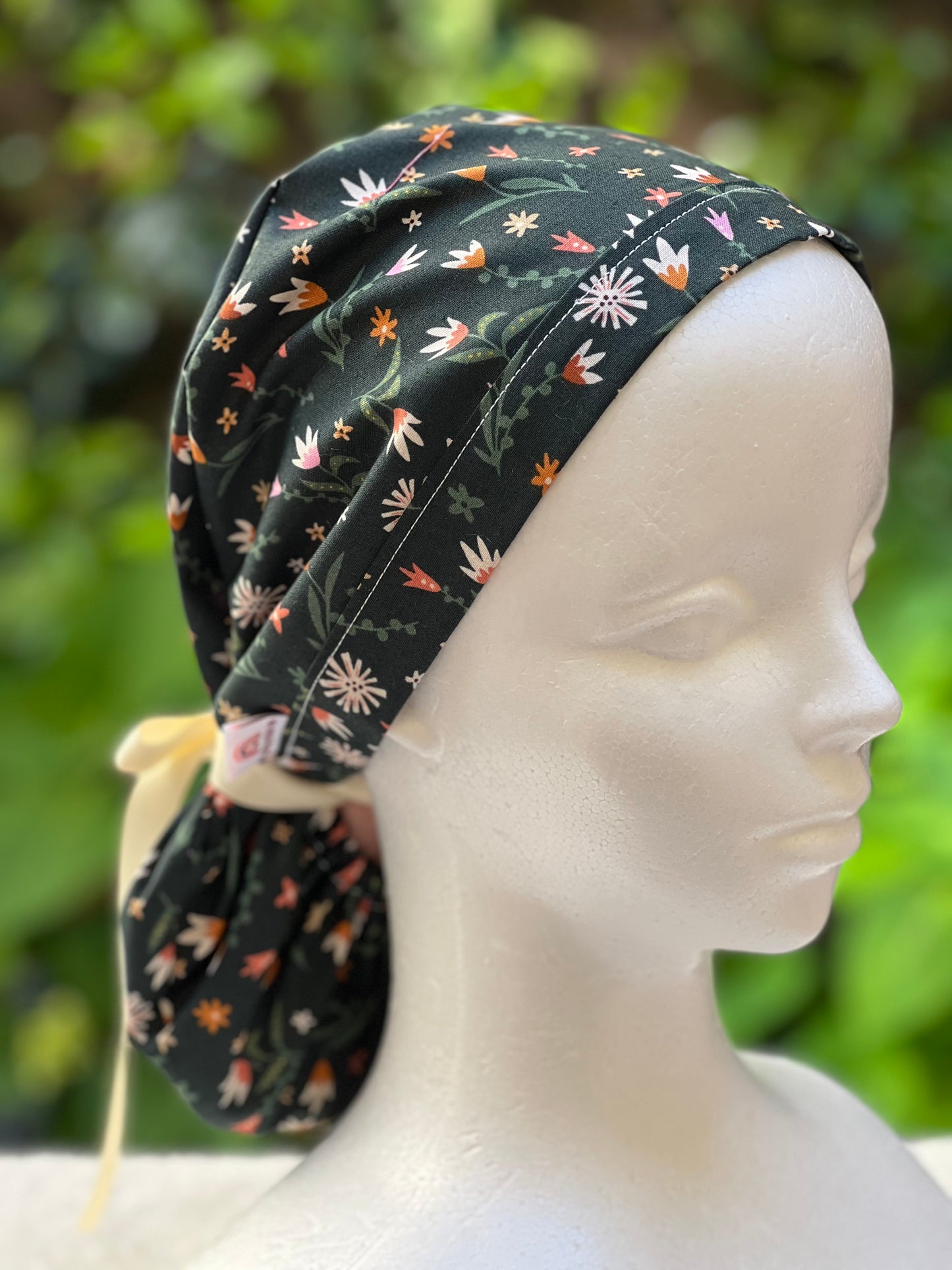 Maleia Ponytail Scrub Cap