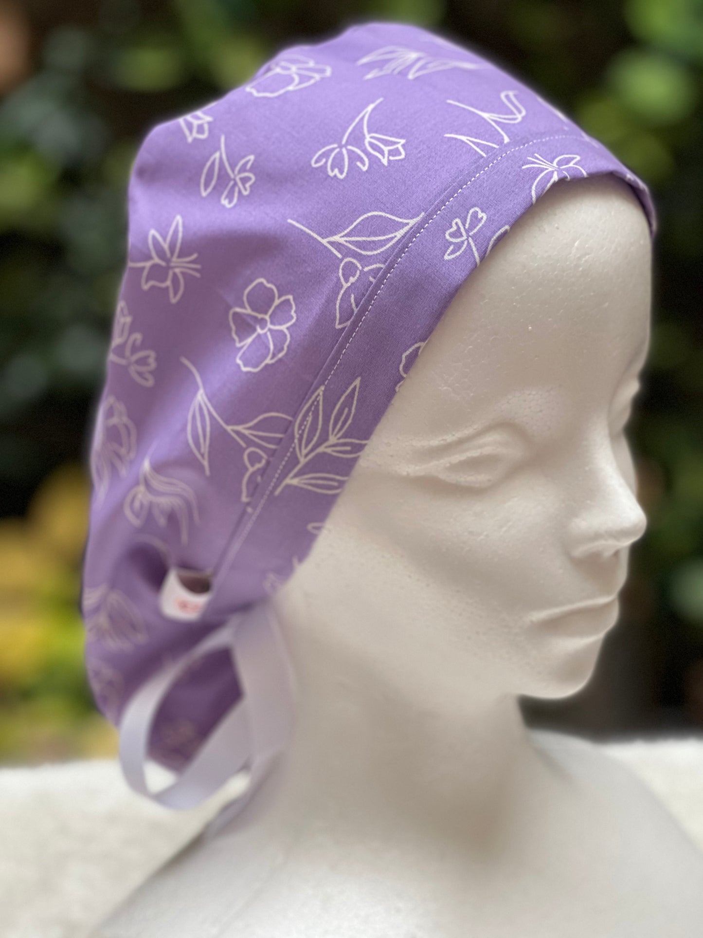 Hazel Ponytail Scrub Cap