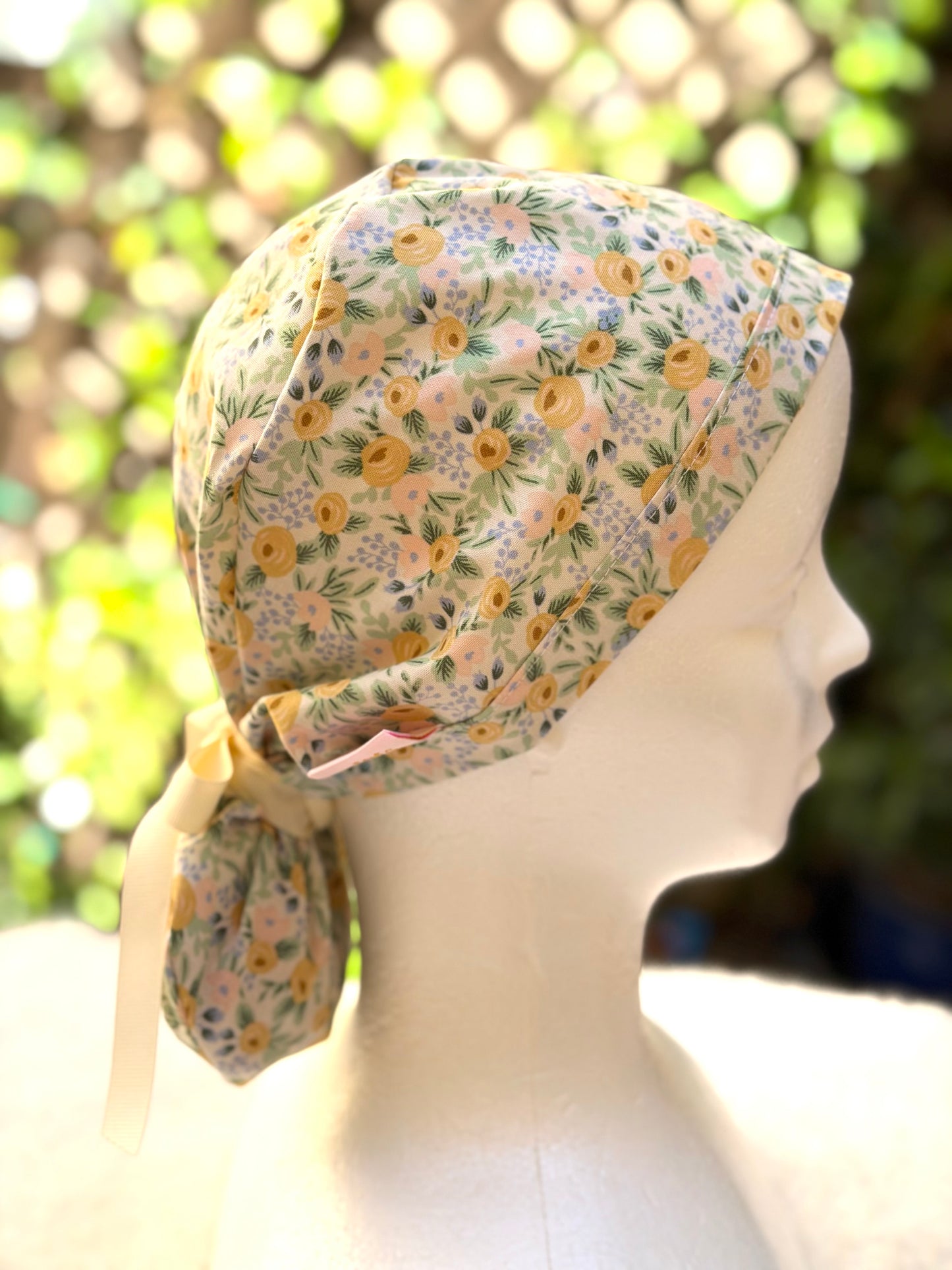 Alexandria postage stamps ponytail scrub cap (Copy 2)