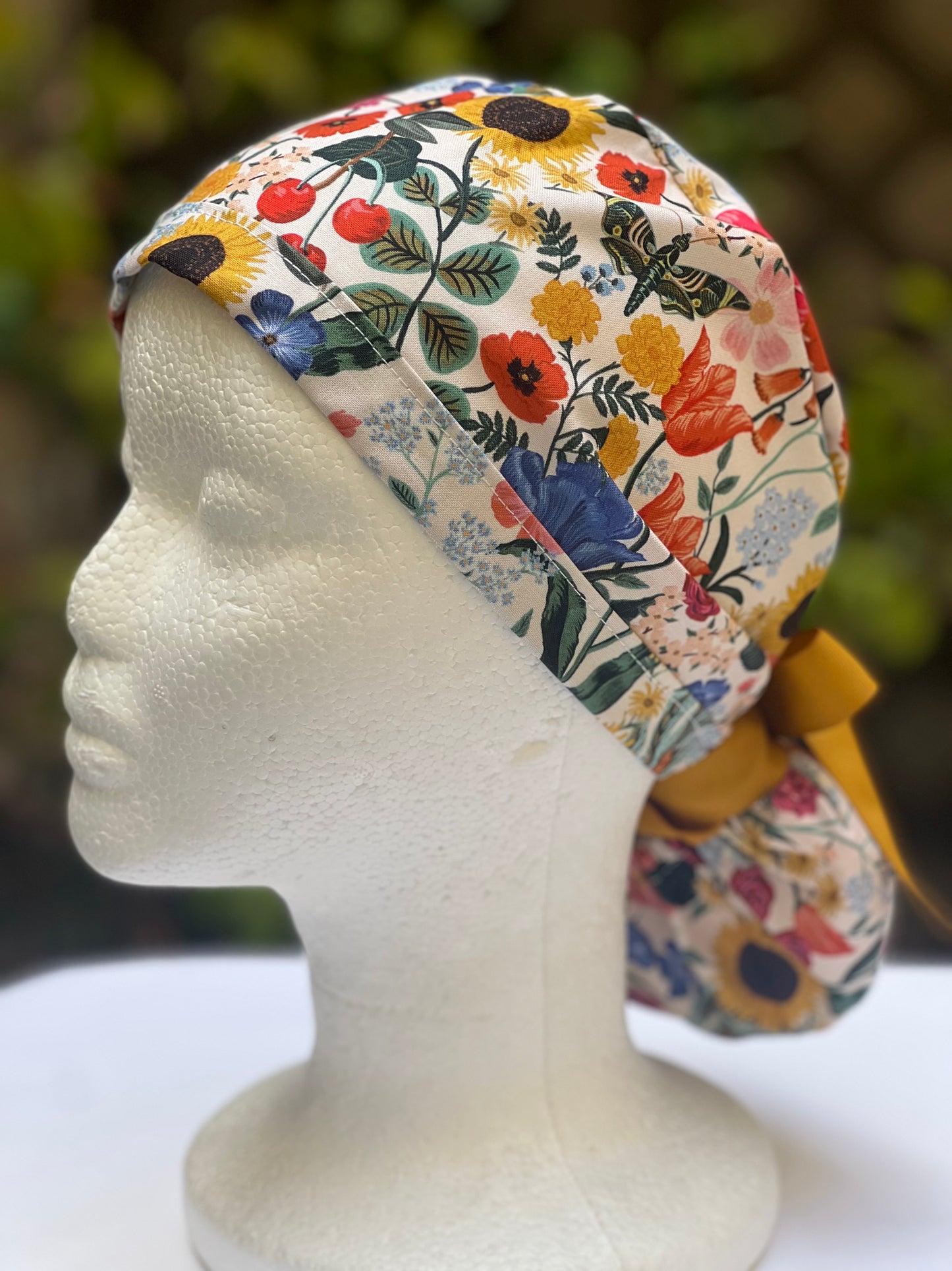 Alex ponytail scrub cap