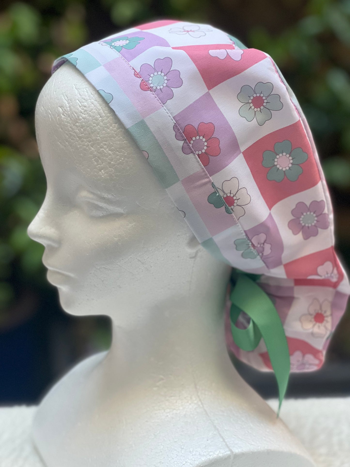 Andrea Ponytail Scrub Cap