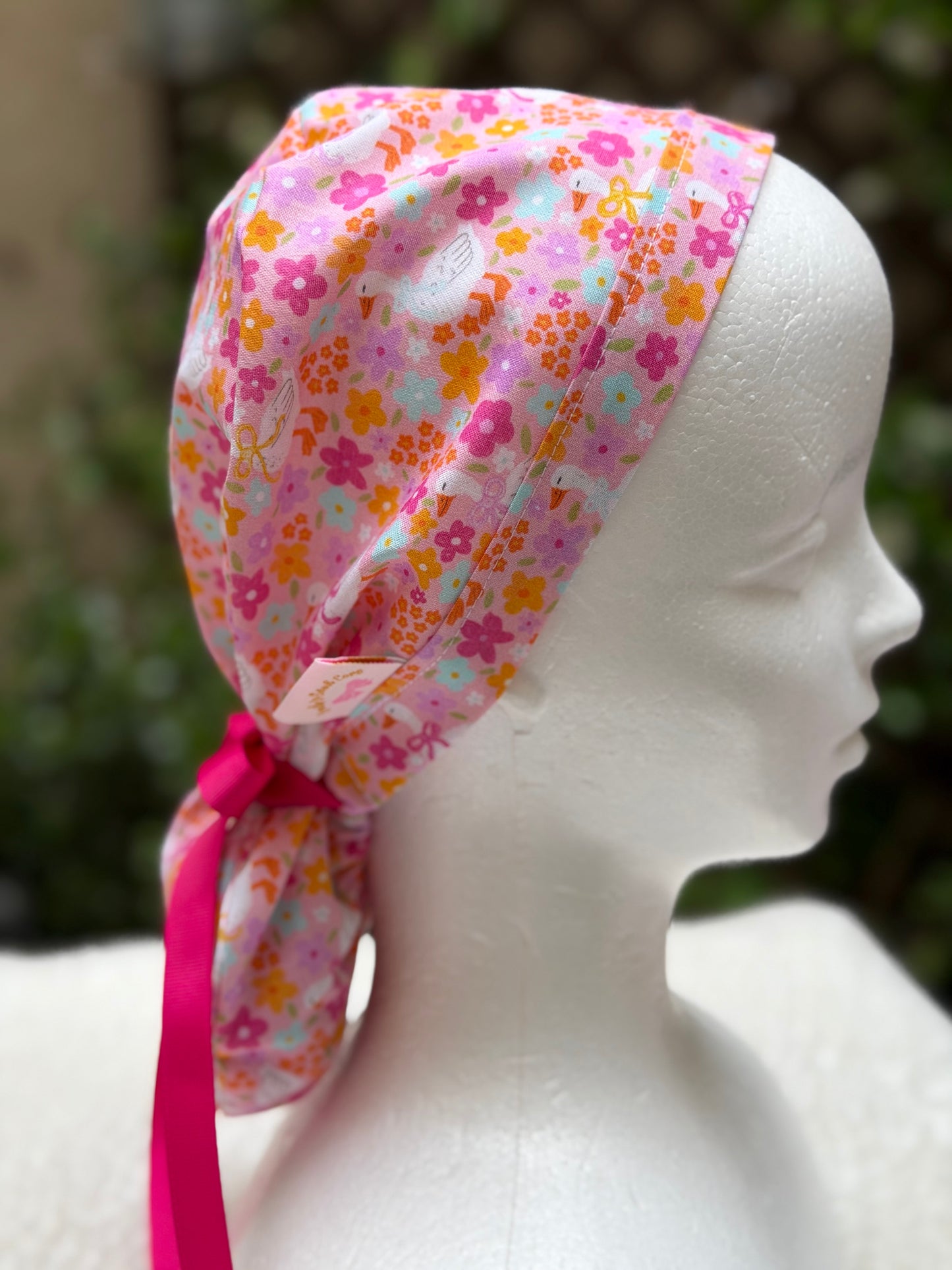 Coquette Goose Ponytail Scrub Cap (Copy 3)