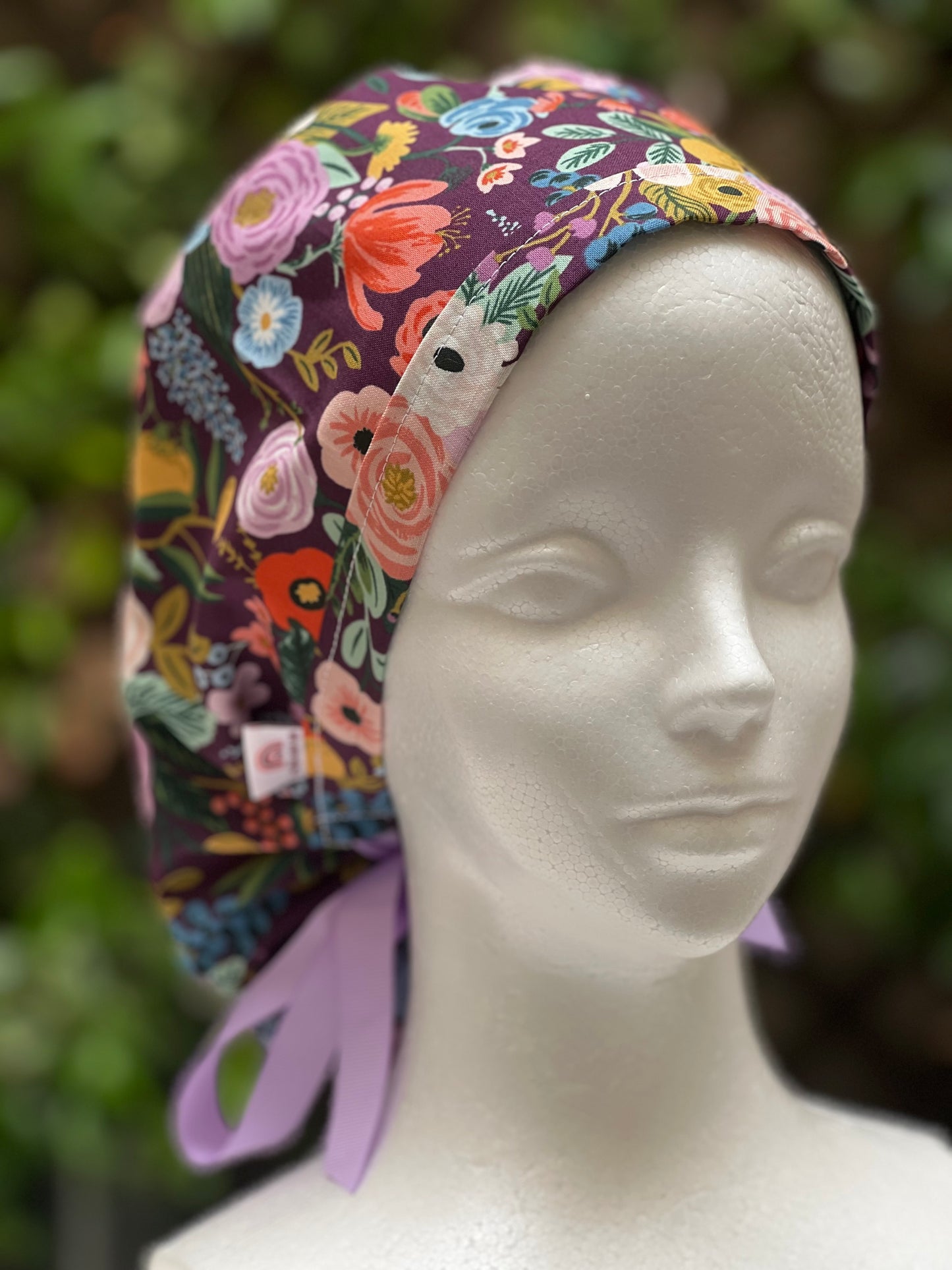 Abi ponytail scrub cap